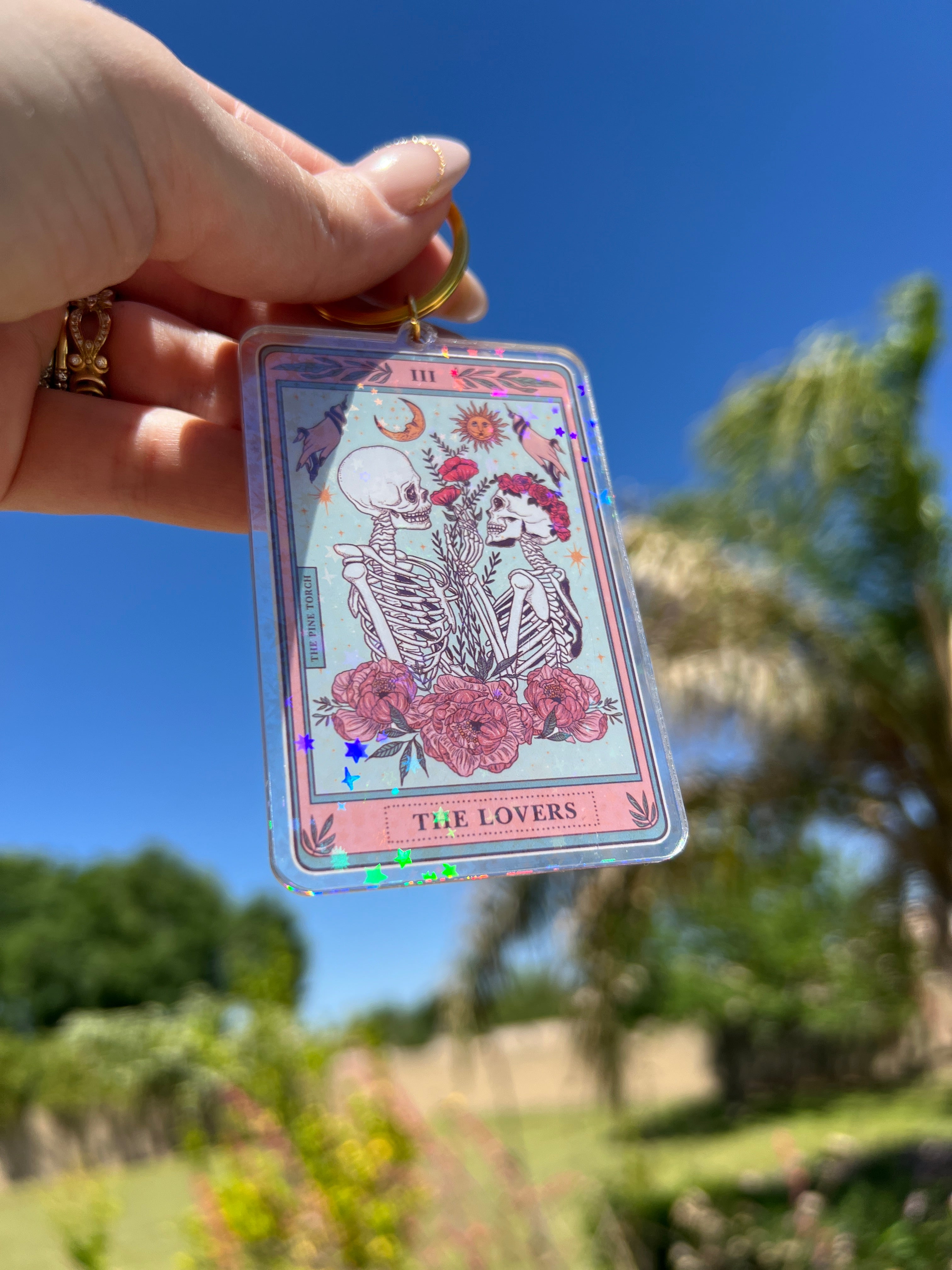 THE LOVERS « HOLOGRAPHIC KEYCHAIN »
