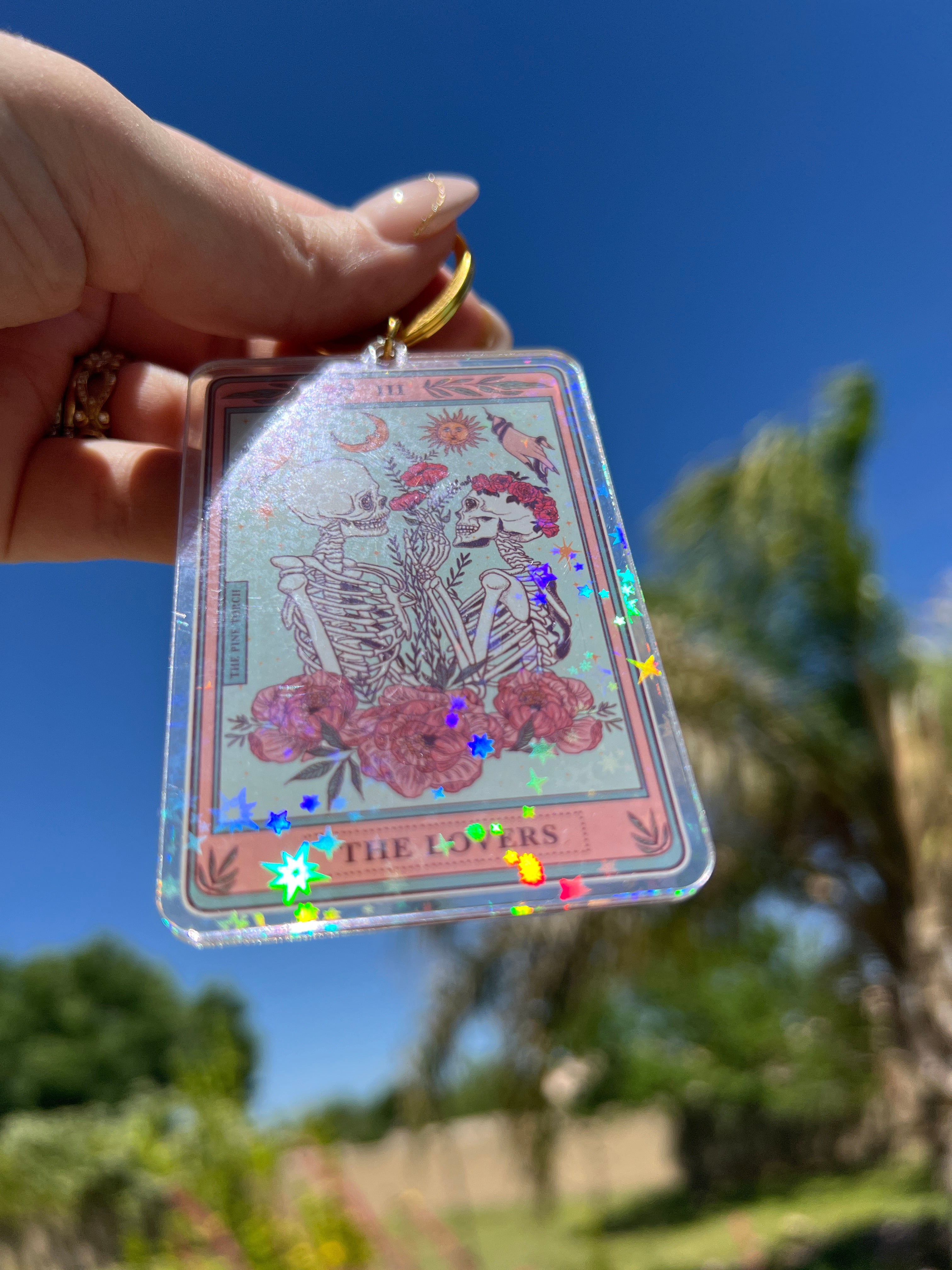 THE LOVERS « HOLOGRAPHIC KEYCHAIN »