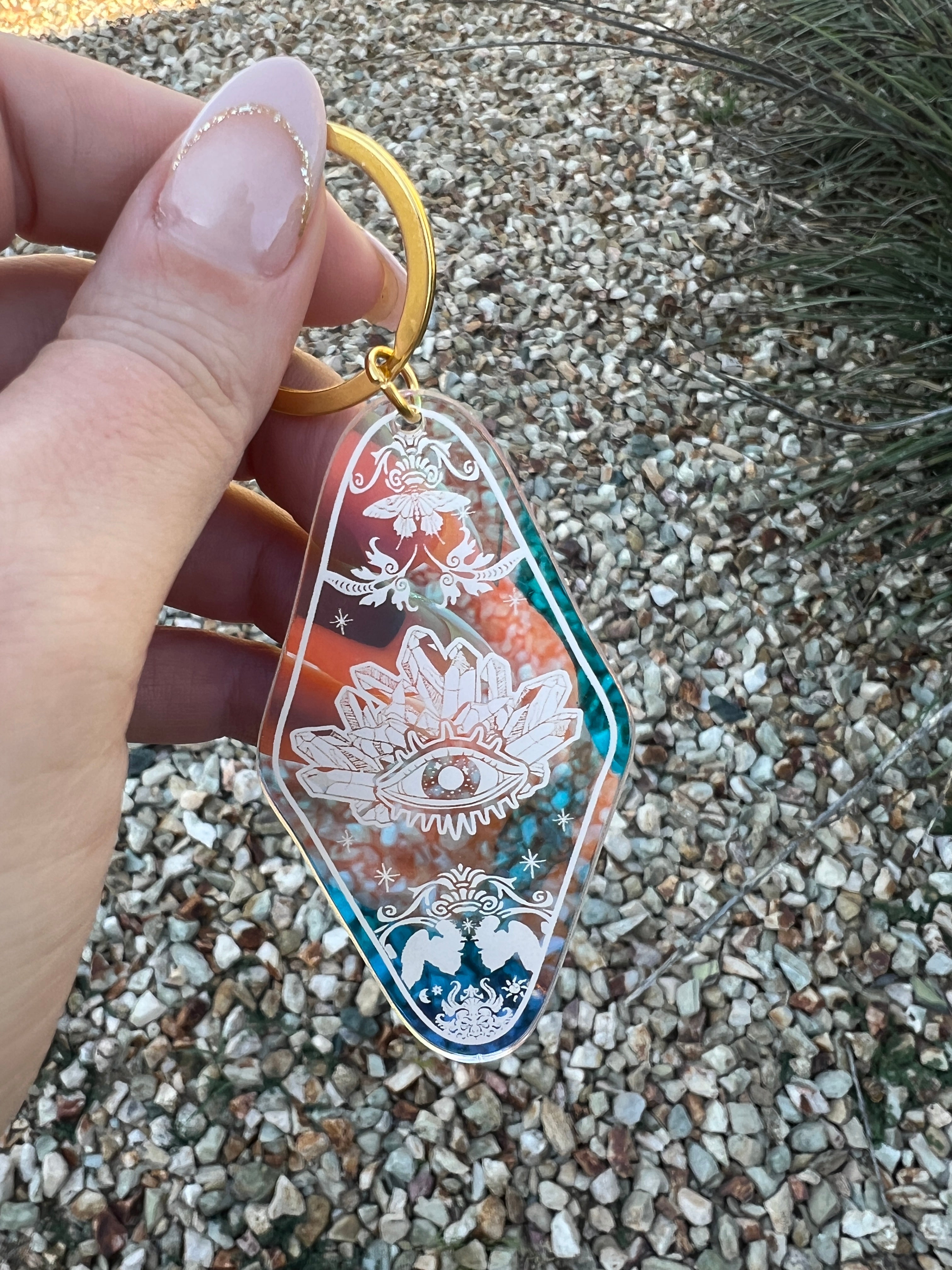 EVIL EYE « HOTEL KEYCHAIN »