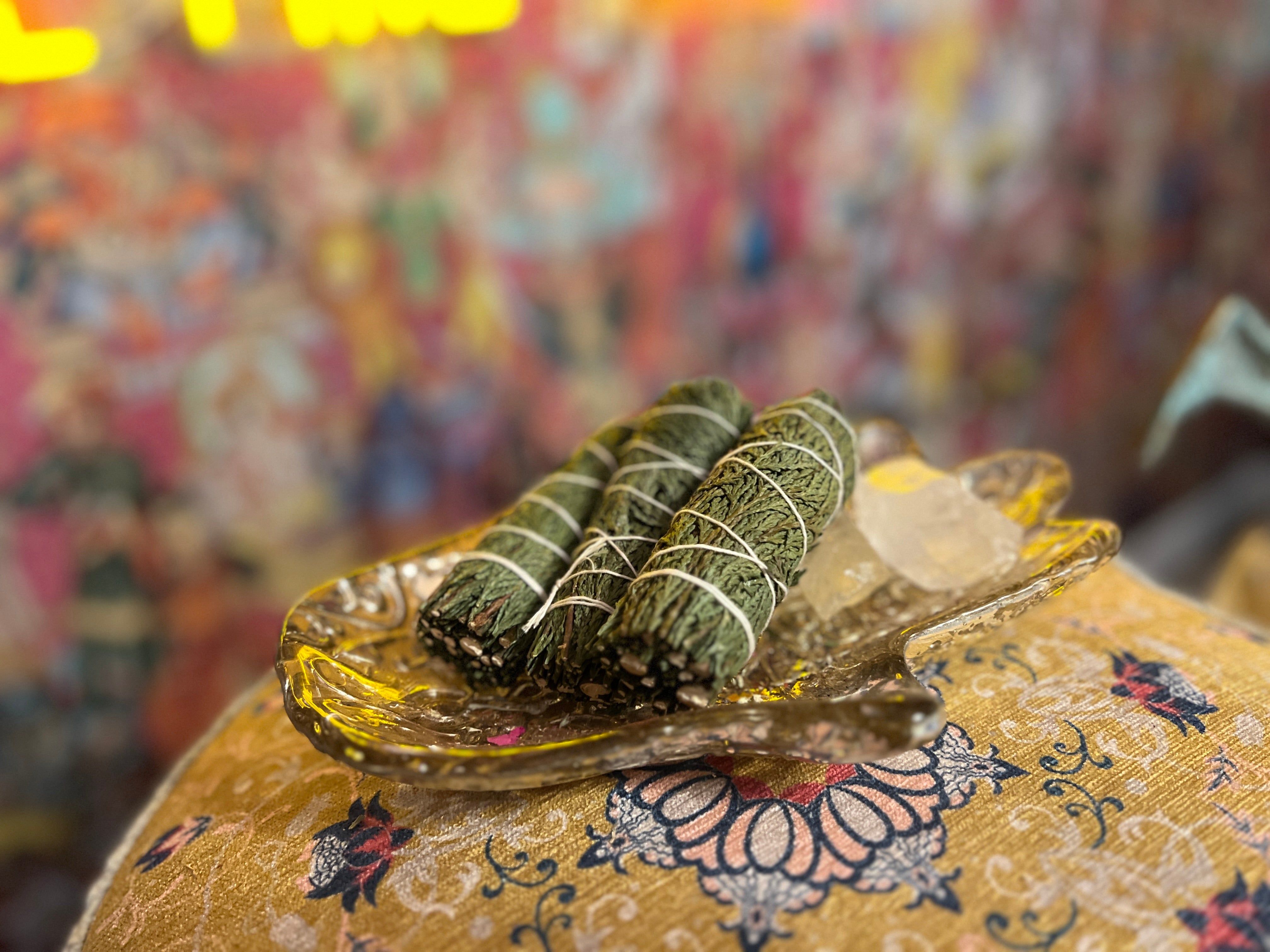 BLESSED + STRESSED << CEDAR >> SMUDGE
