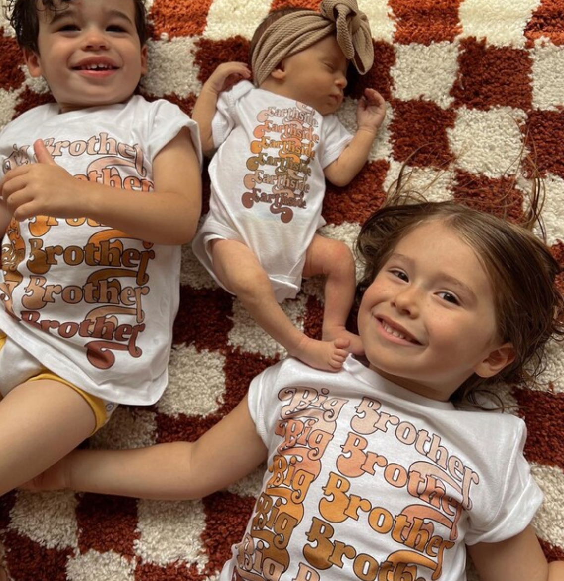 « LITTLE BROTHER RETRO REPLAY » KID'S TEE