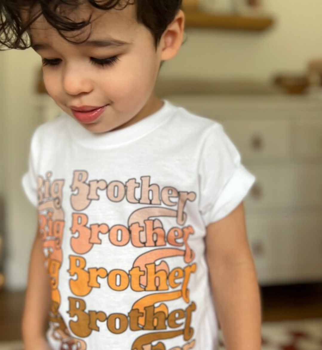 « LITTLE BROTHER RETRO REPLAY » KID'S TEE