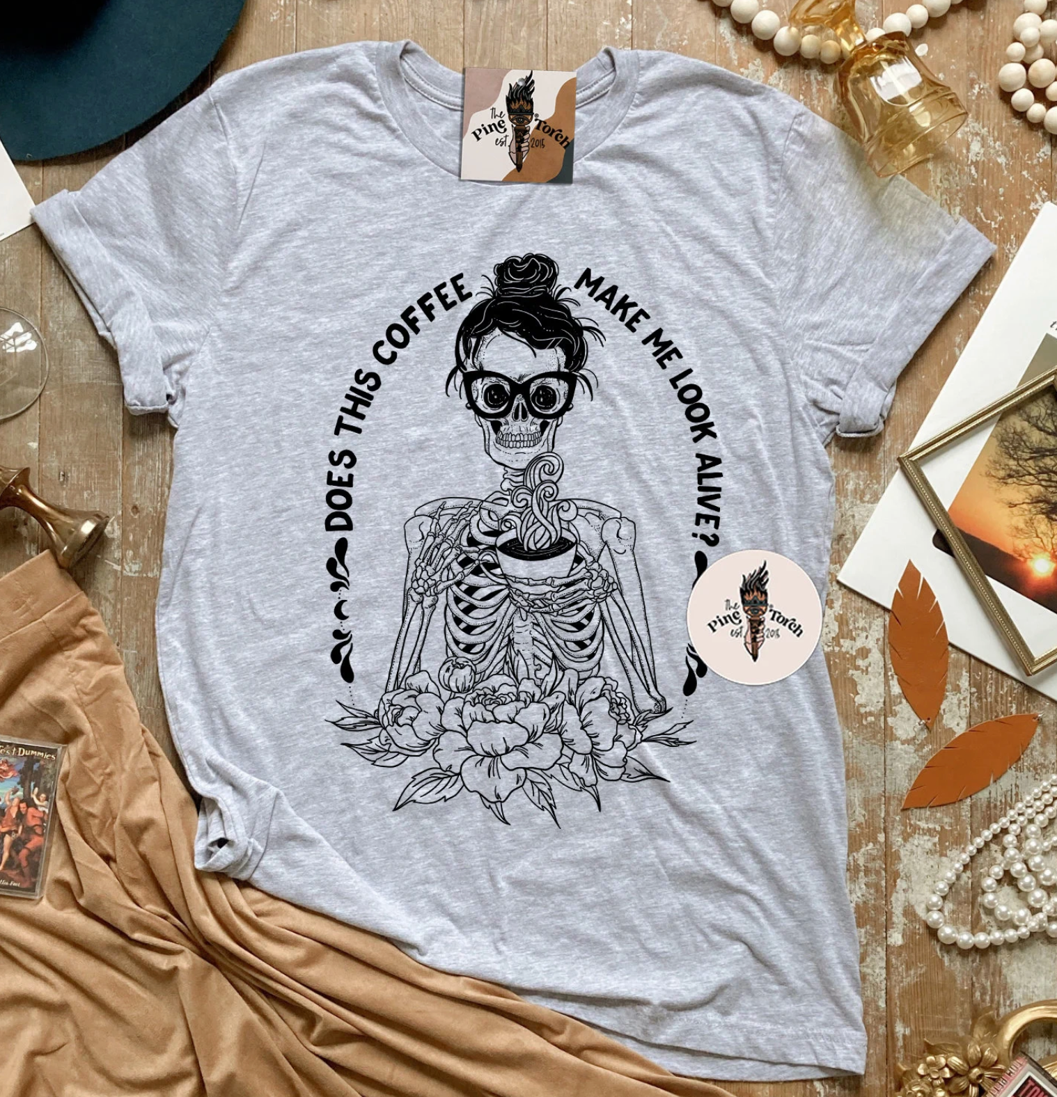 DOES THIS COFFEE MAKE ME LOOK ALIVE? // UNISEX TEE