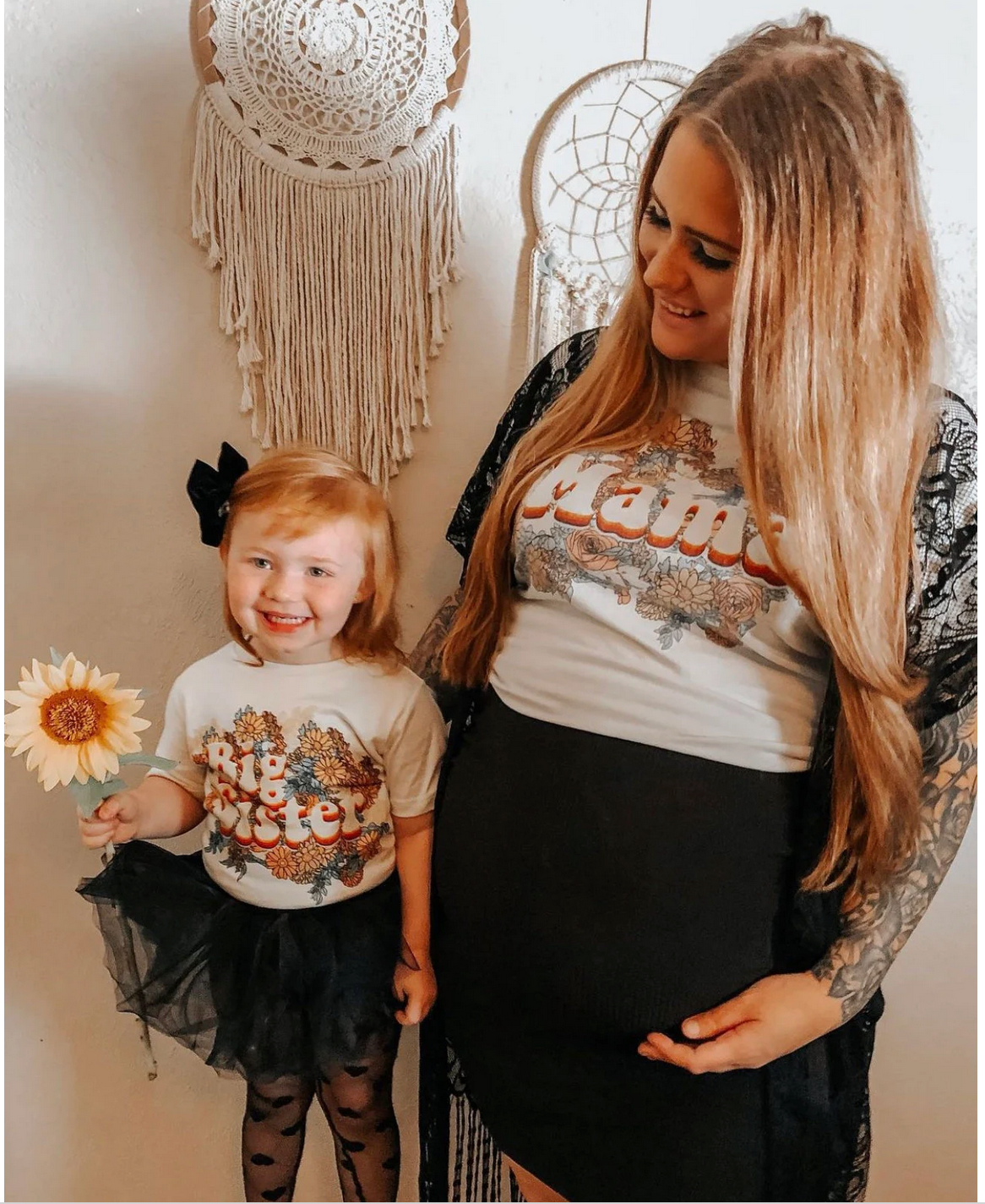 50% OFF DEAL « MAMA RETRO FLORAL » UNISEX TEE