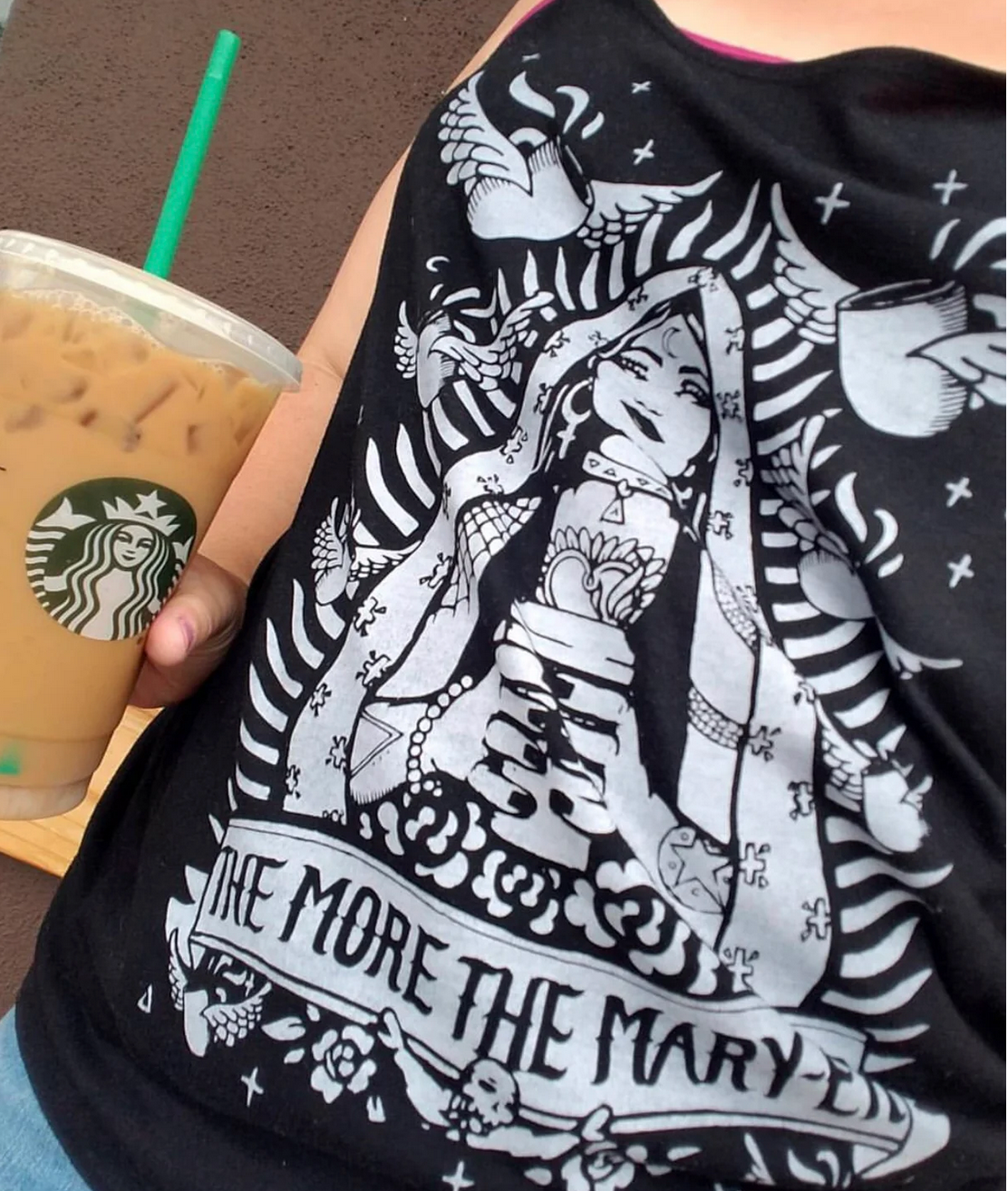 THE MORE THE MARY-ER // FLOWY RACERBACK TANK