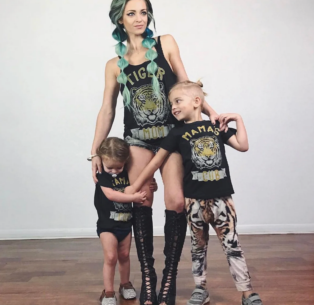 TIGER MOM // FLOWY RACERBACK TANK