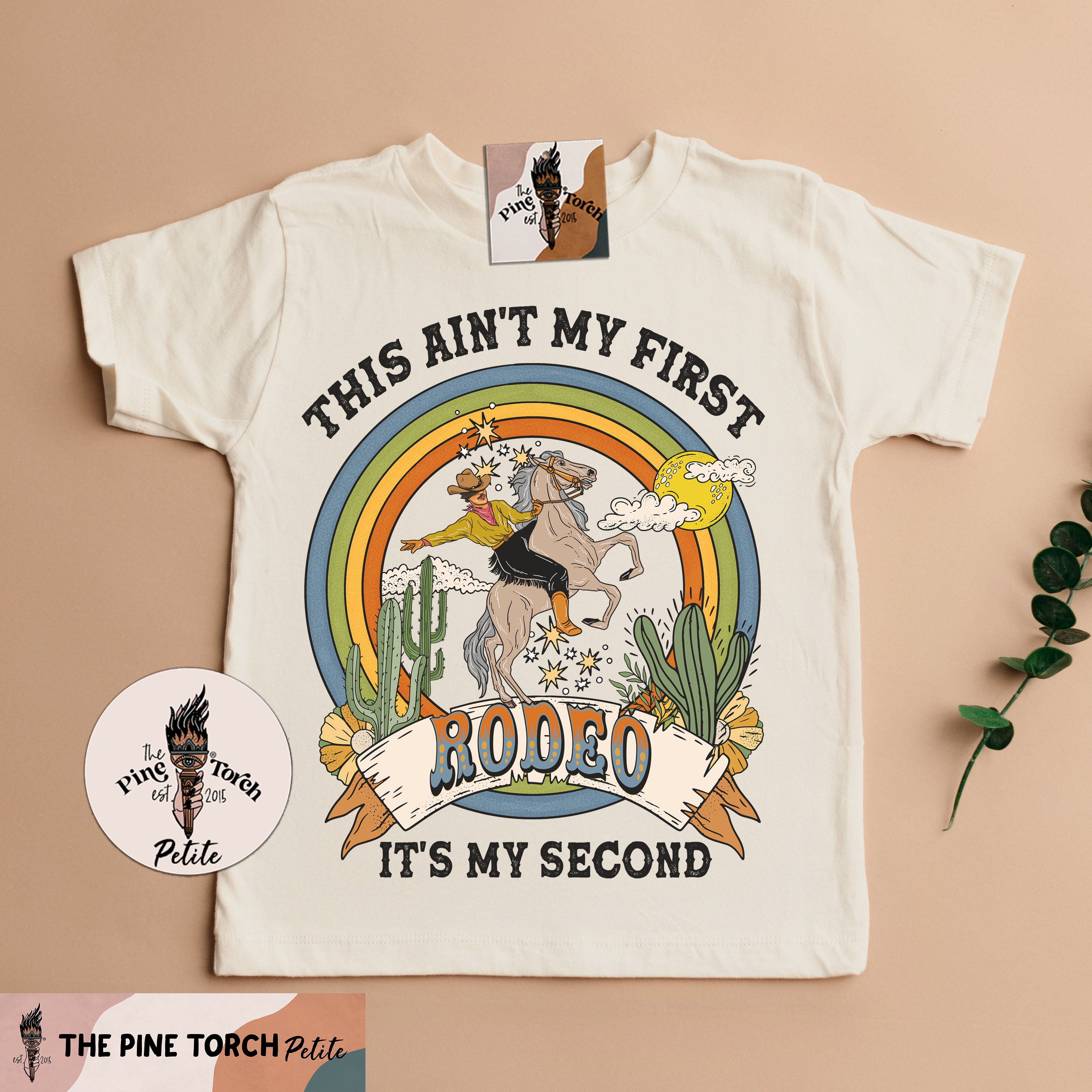 « THIS AIN'T MY FIRST RODEO, IT'S MY SECOND » KID'S TEE