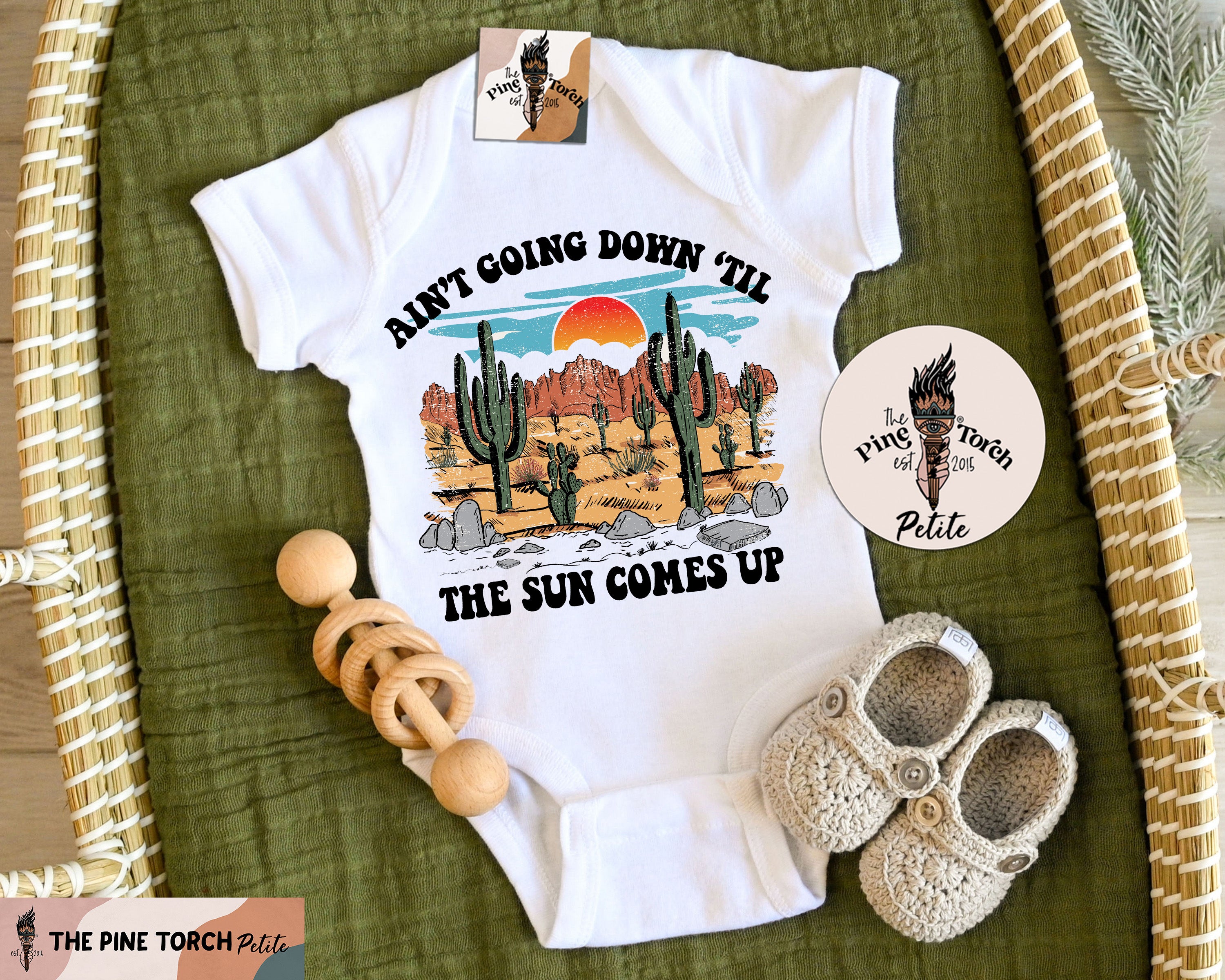 « AIN'T GOING DOWN 'TIL THE SUN COMES UP » BODYSUIT