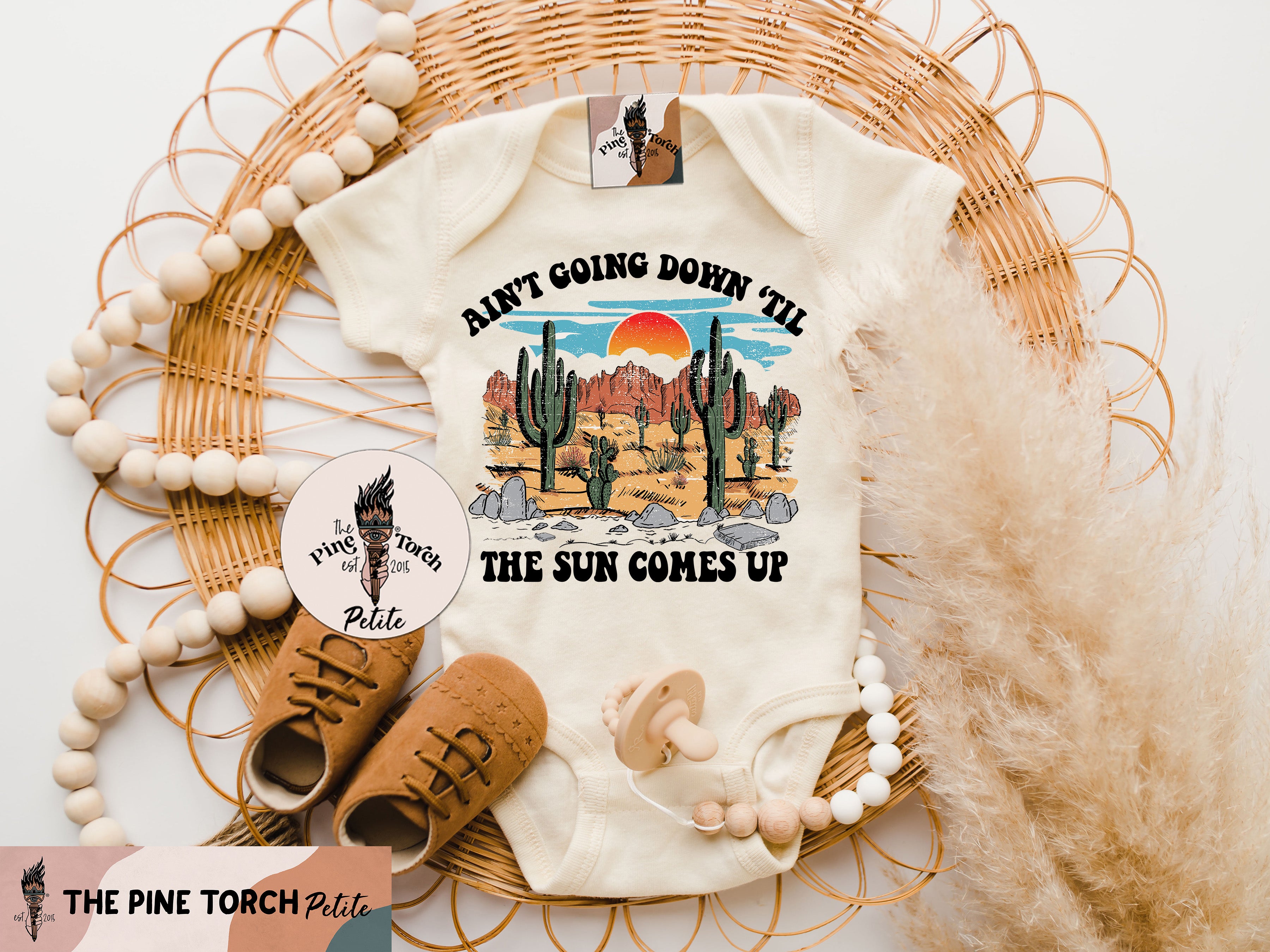 « AIN'T GOING DOWN 'TIL THE SUN COMES UP » BODYSUIT