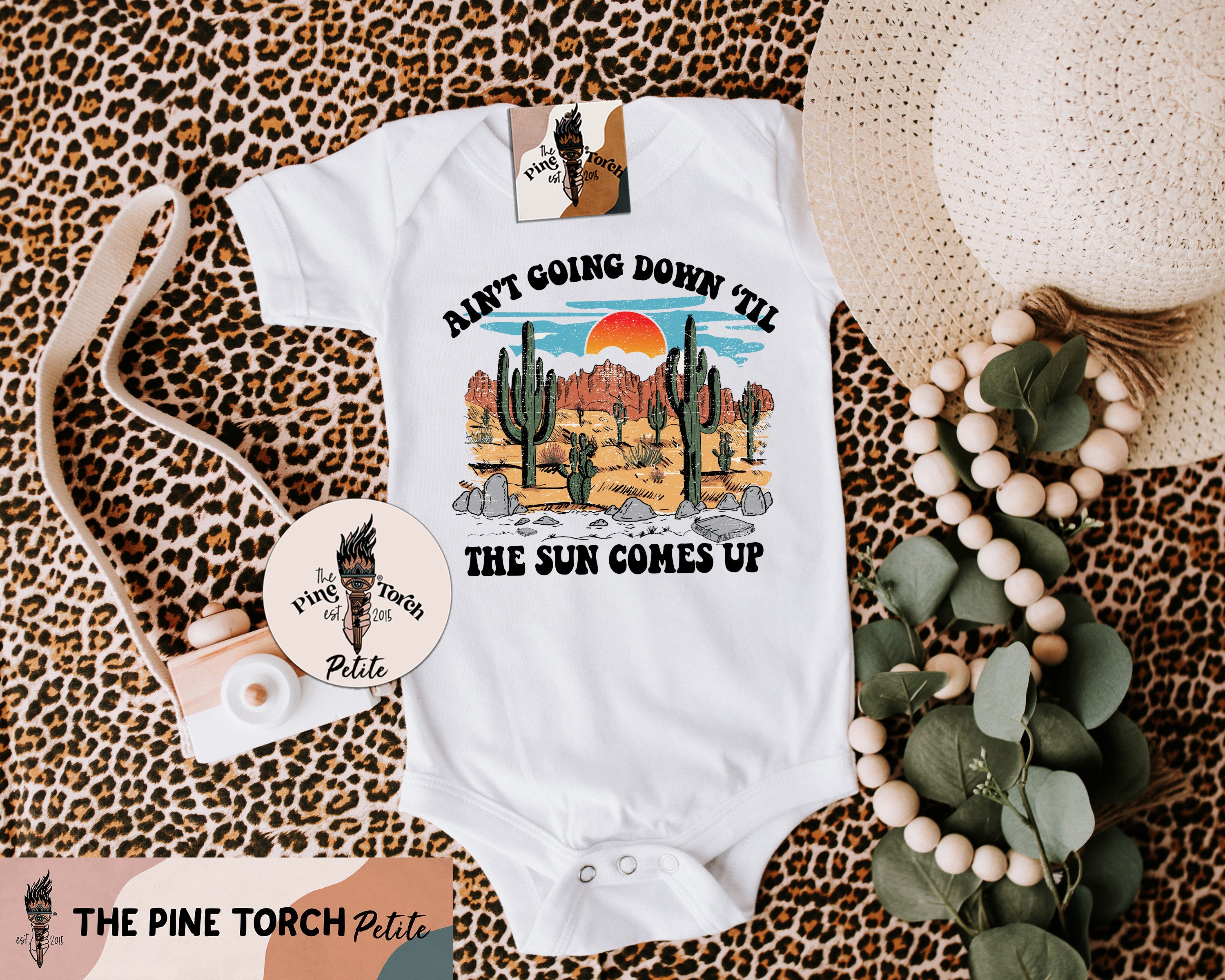« AIN'T GOING DOWN 'TIL THE SUN COMES UP » BODYSUIT