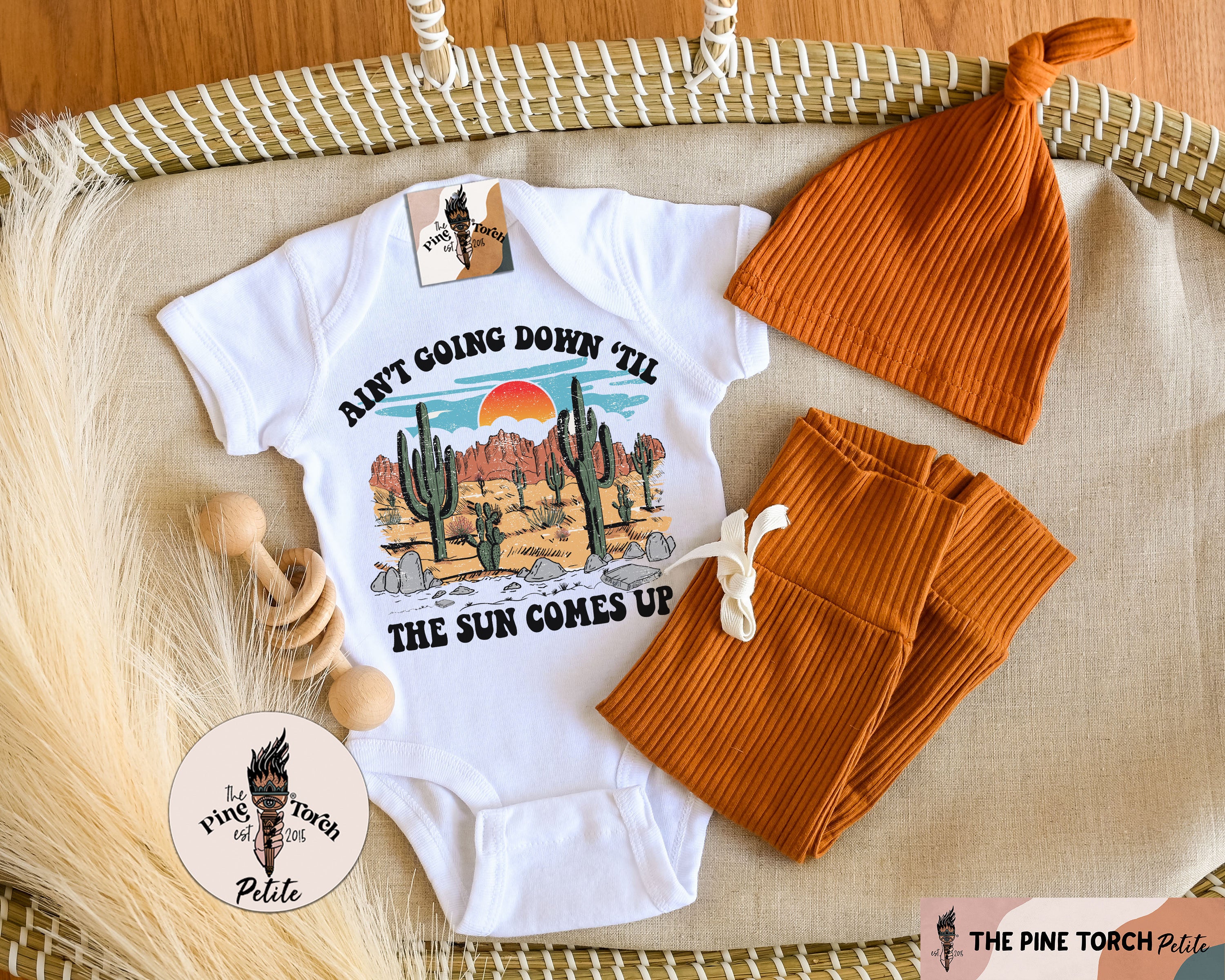 « AIN'T GOING DOWN 'TIL THE SUN COMES UP » BODYSUIT
