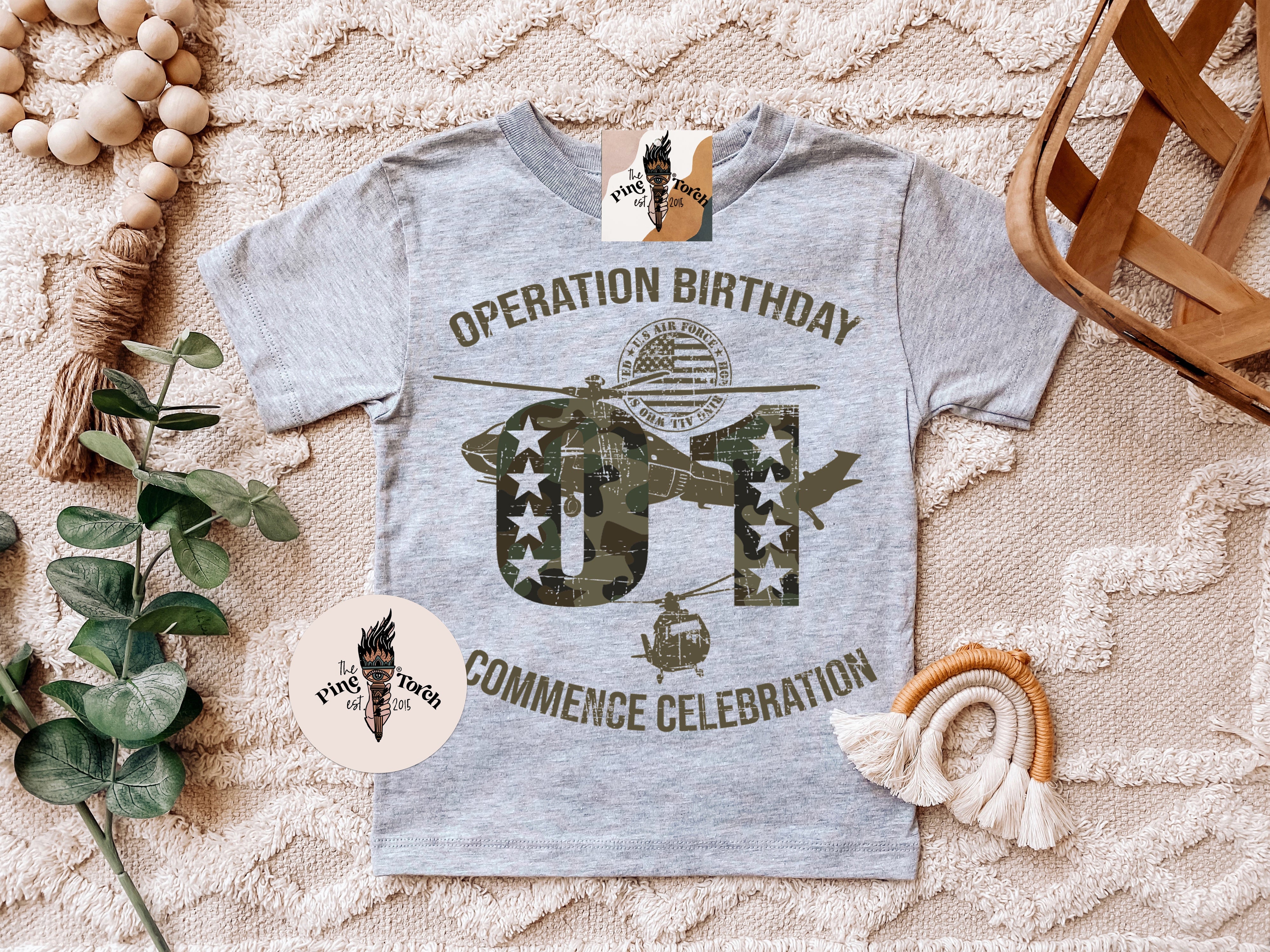 « OPERATION SECOND BIRTHDAY » KID'S TEE