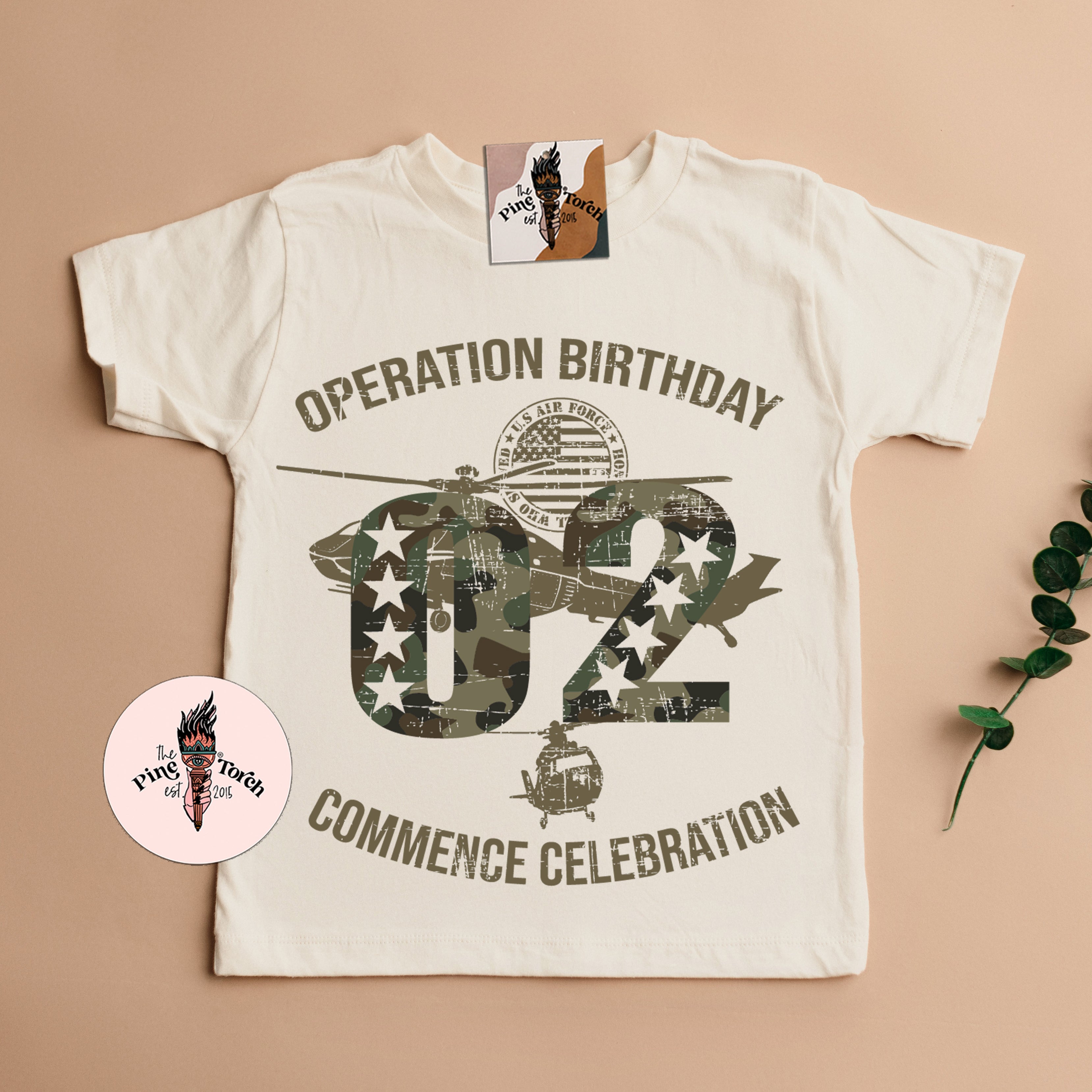 « OPERATION SECOND BIRTHDAY » KID'S TEE