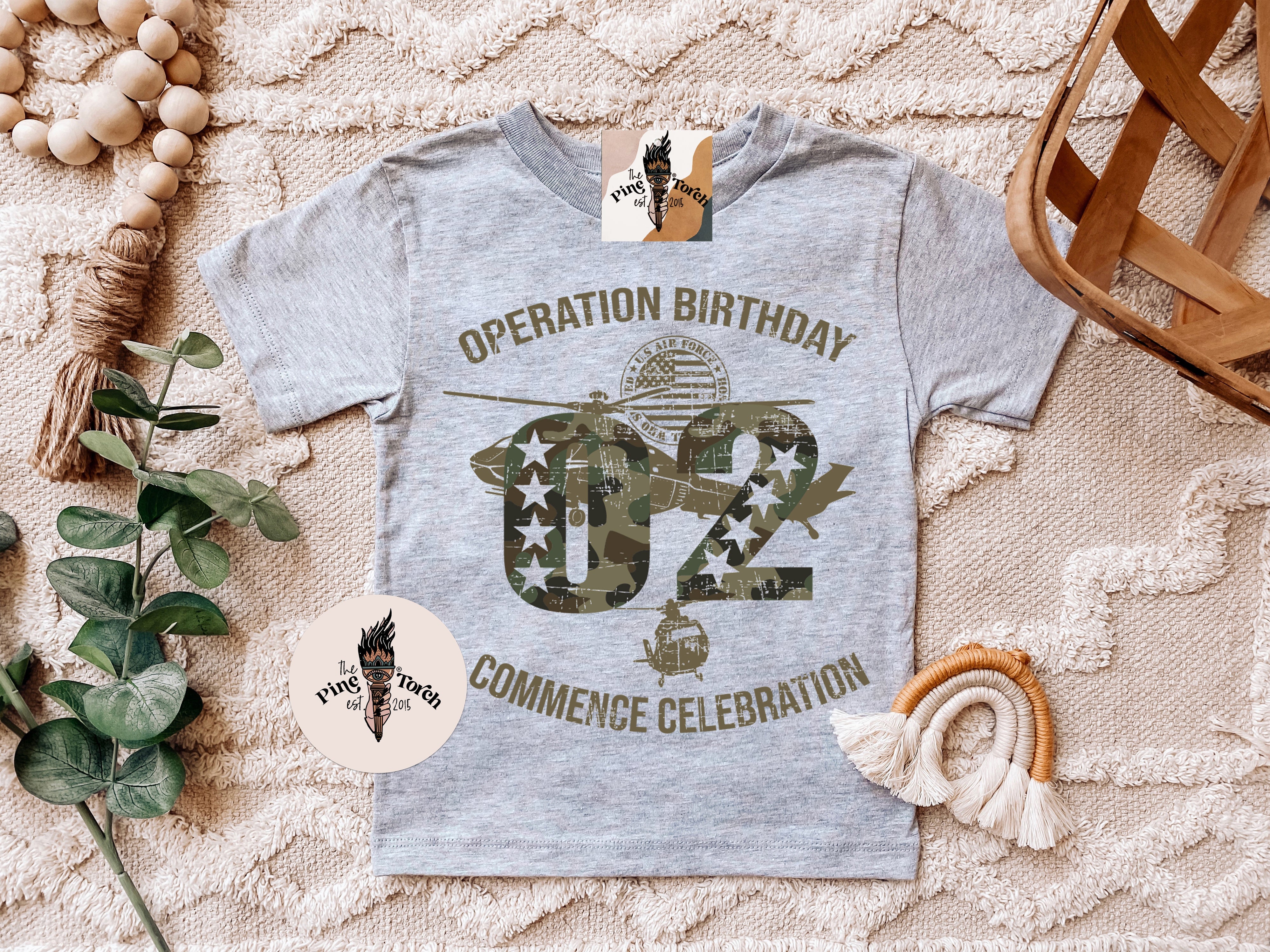 « OPERATION SECOND BIRTHDAY » KID'S TEE