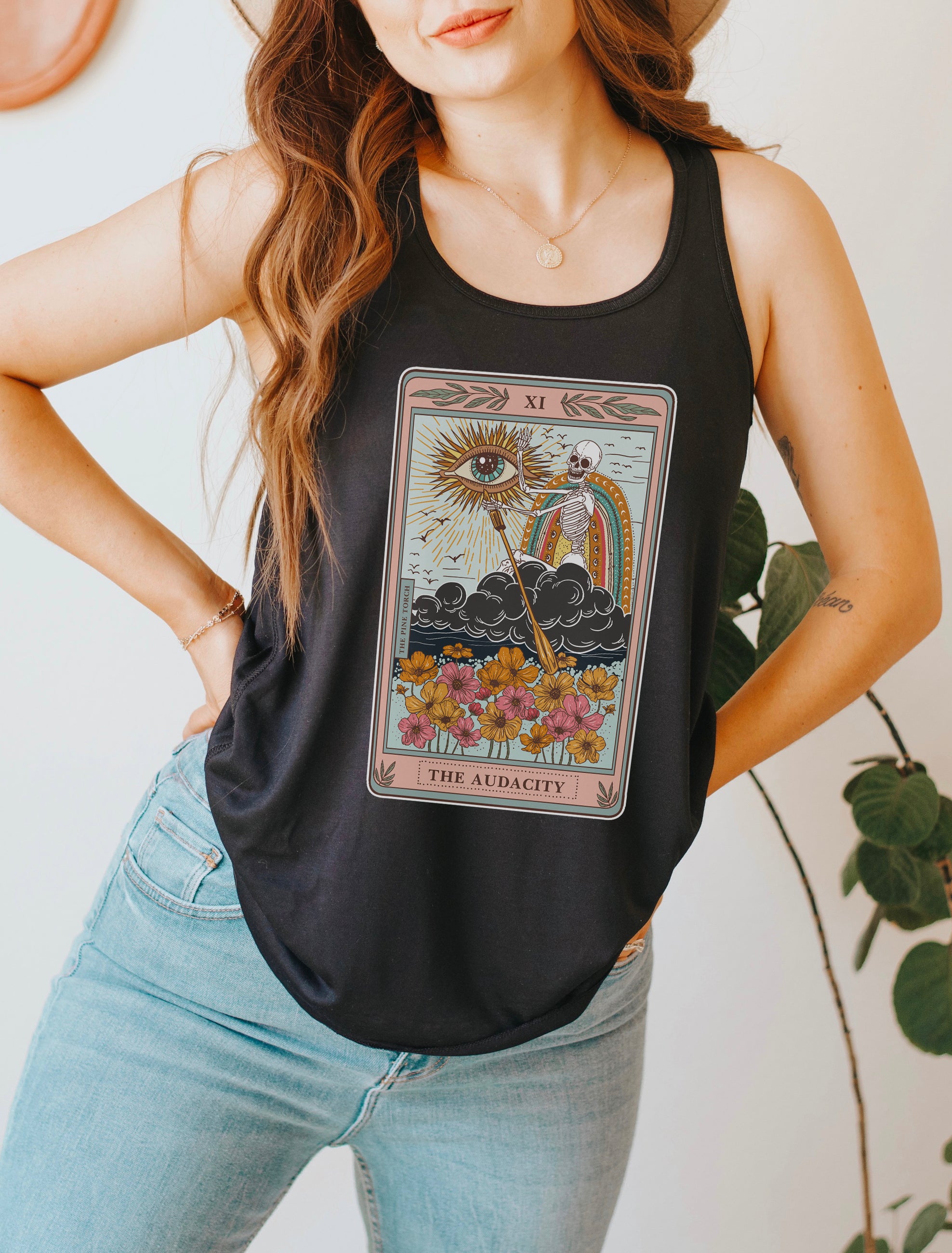 THE AUDACITY // FLOWY RACERBACK TANK