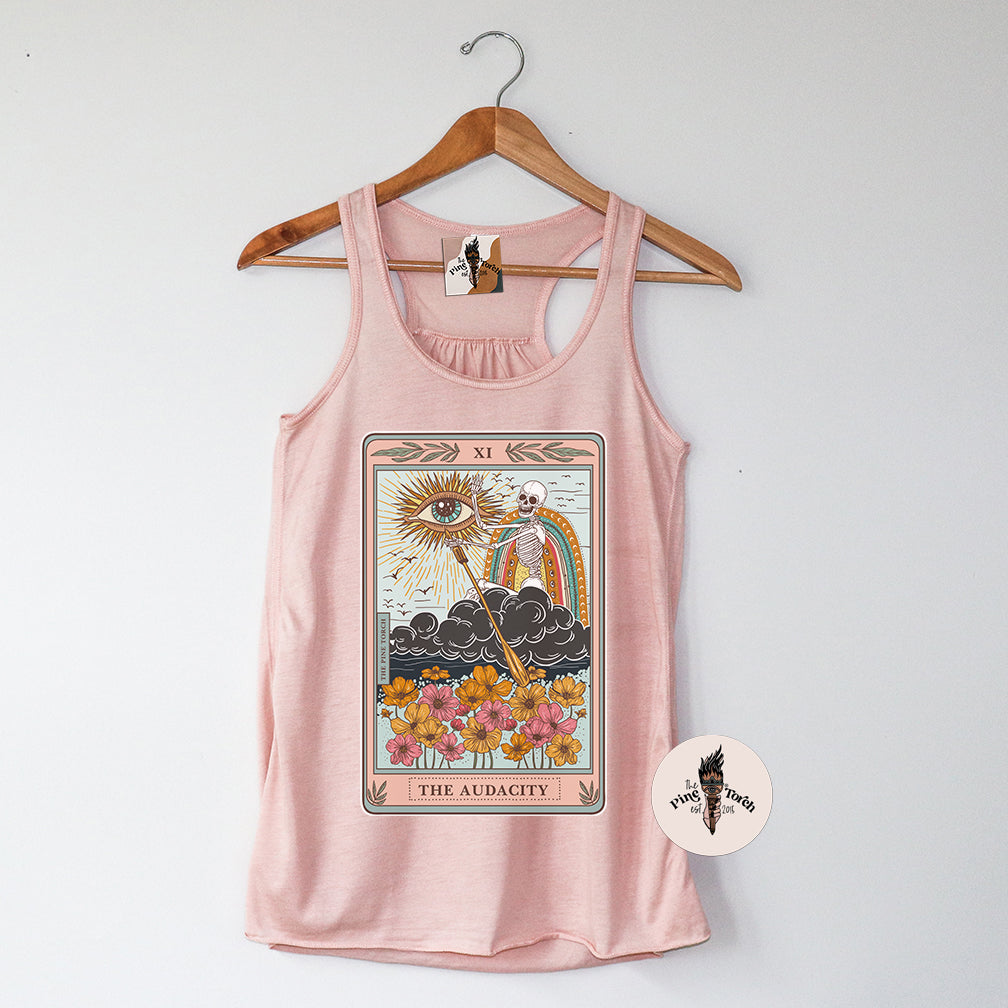 THE AUDACITY // FLOWY RACERBACK TANK
