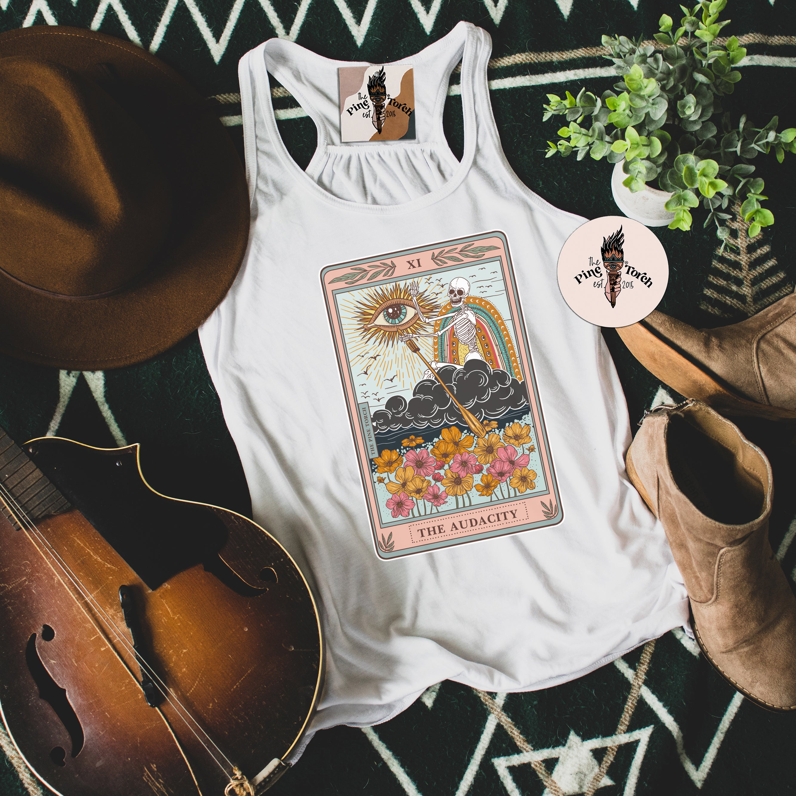 THE AUDACITY // FLOWY RACERBACK TANK