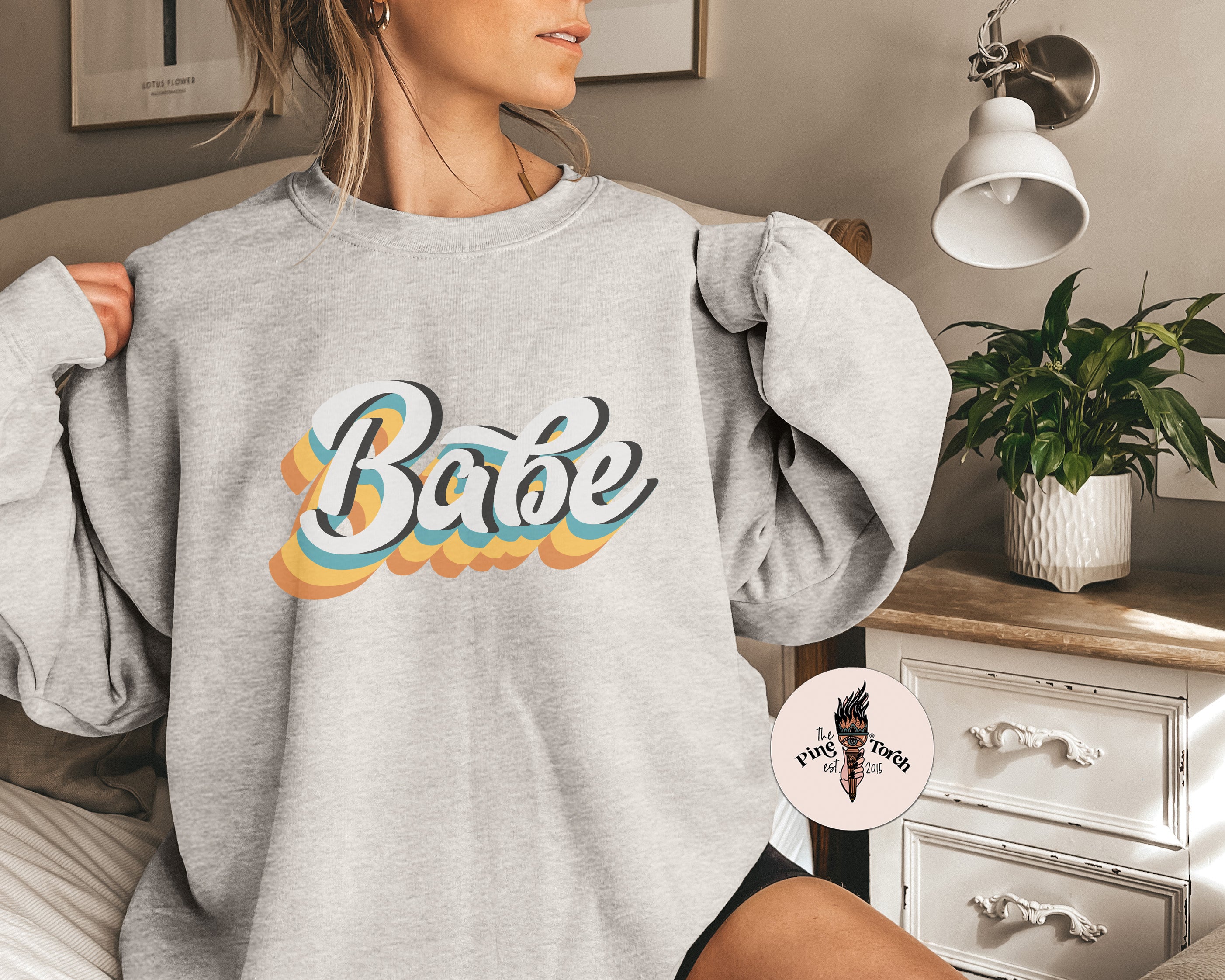 BABE RETRO // UNISEX PULLOVER