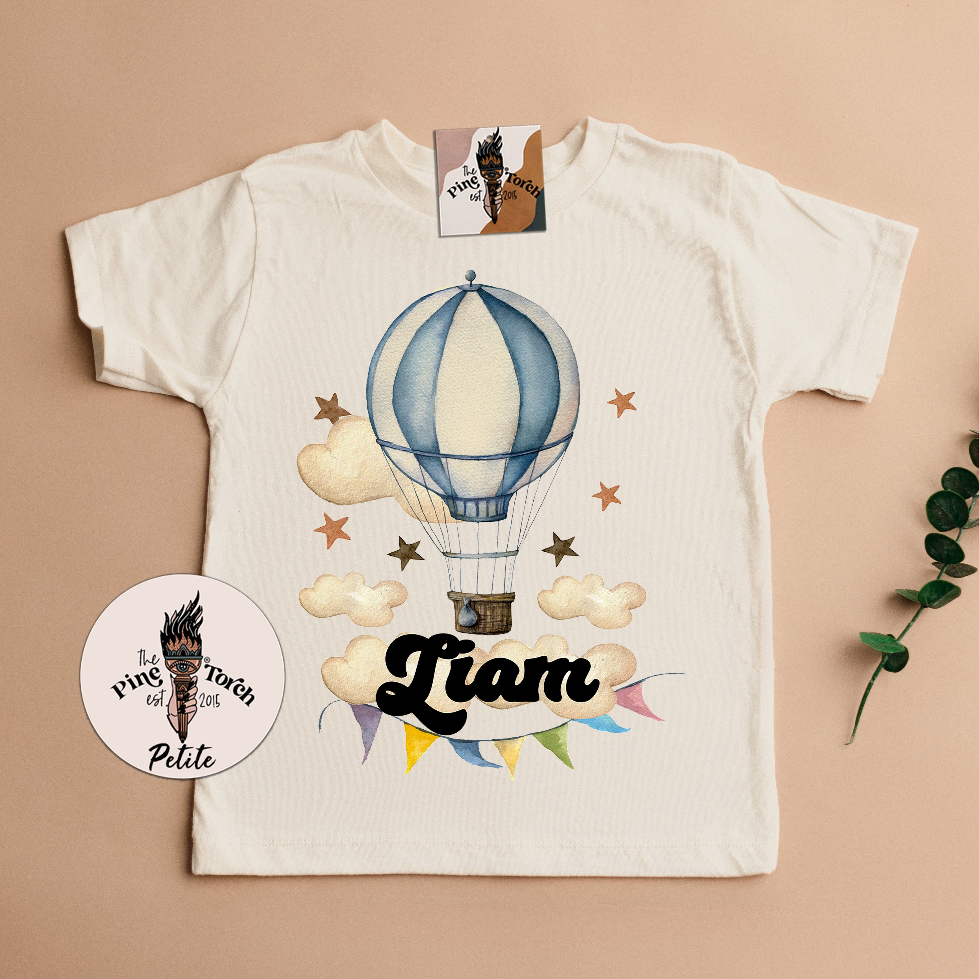 « PERSONALIZED HOT AIR BALLOON » BODYSUIT