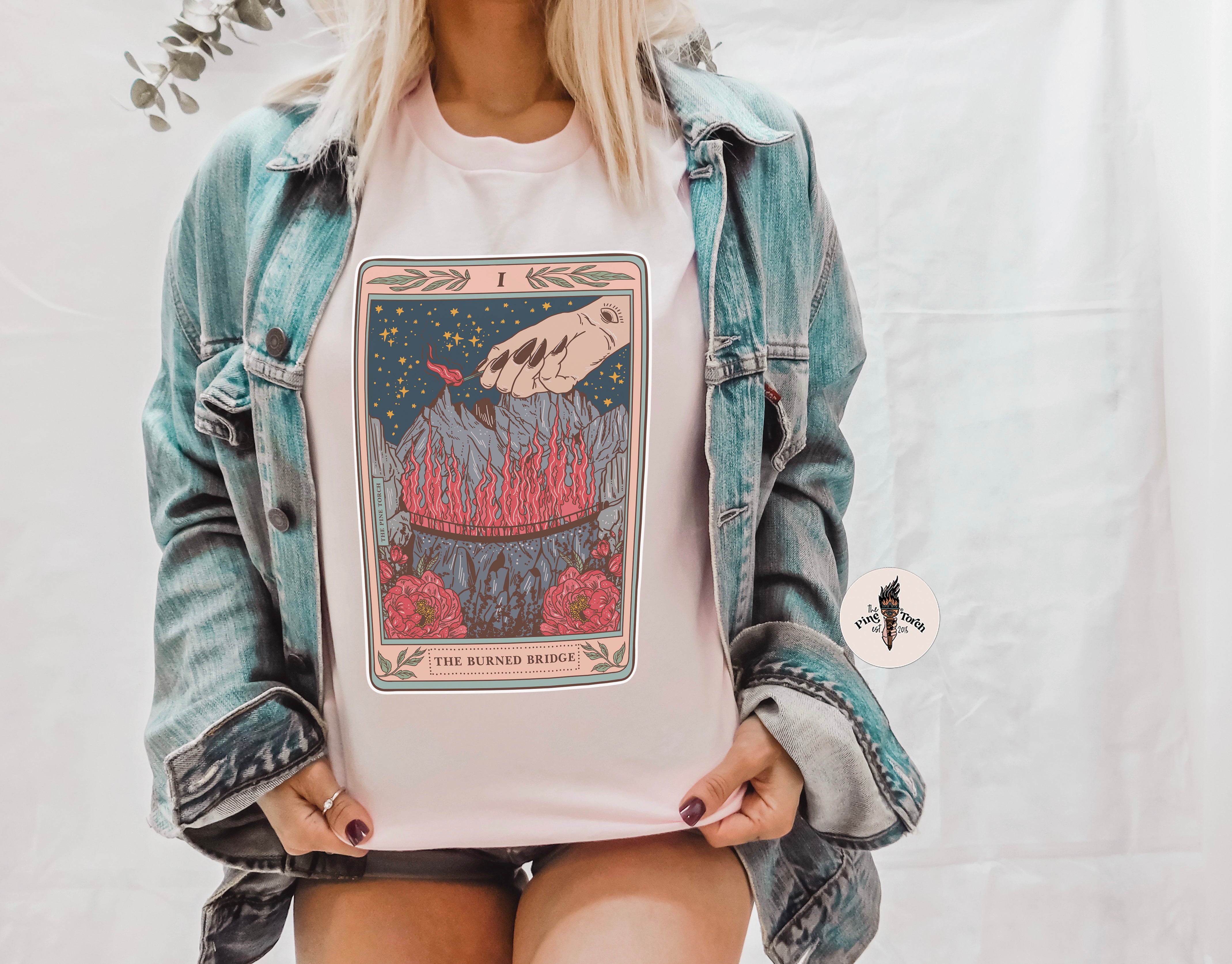 THE BURNED BRIDGE // UNISEX TEE