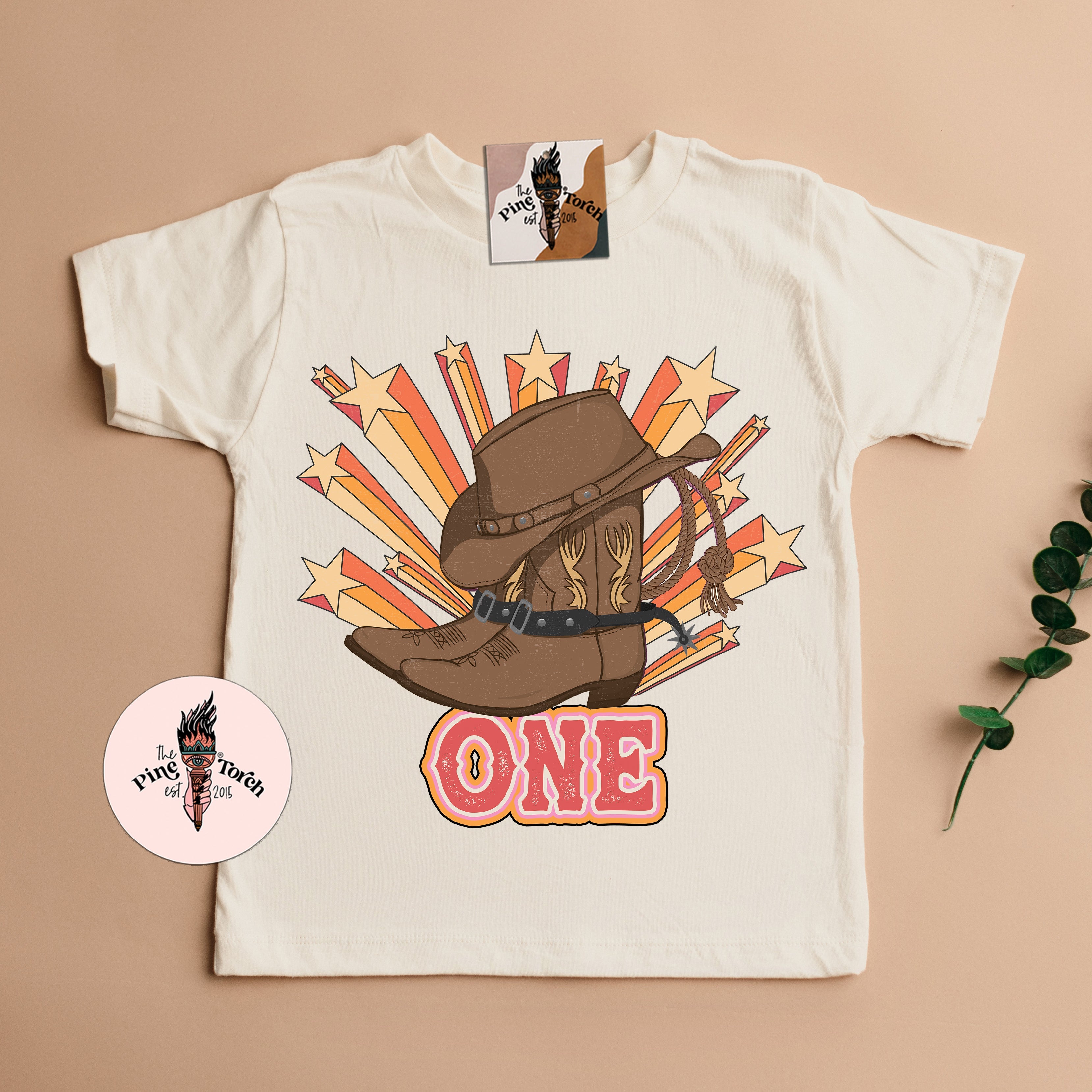 « COWBOY SECOND BIRTHDAY » KID'S TEE