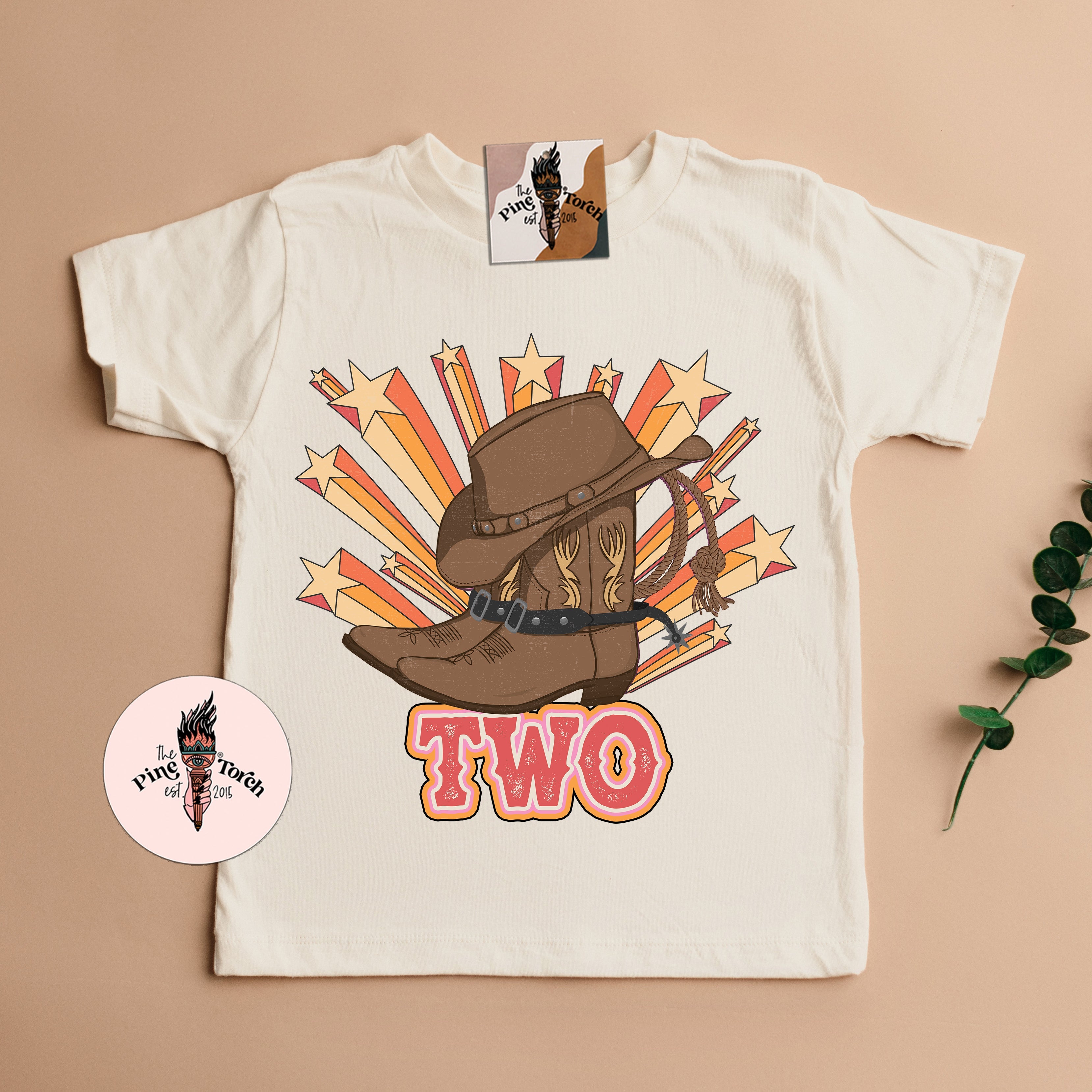 « COWBOY SECOND BIRTHDAY » KID'S TEE