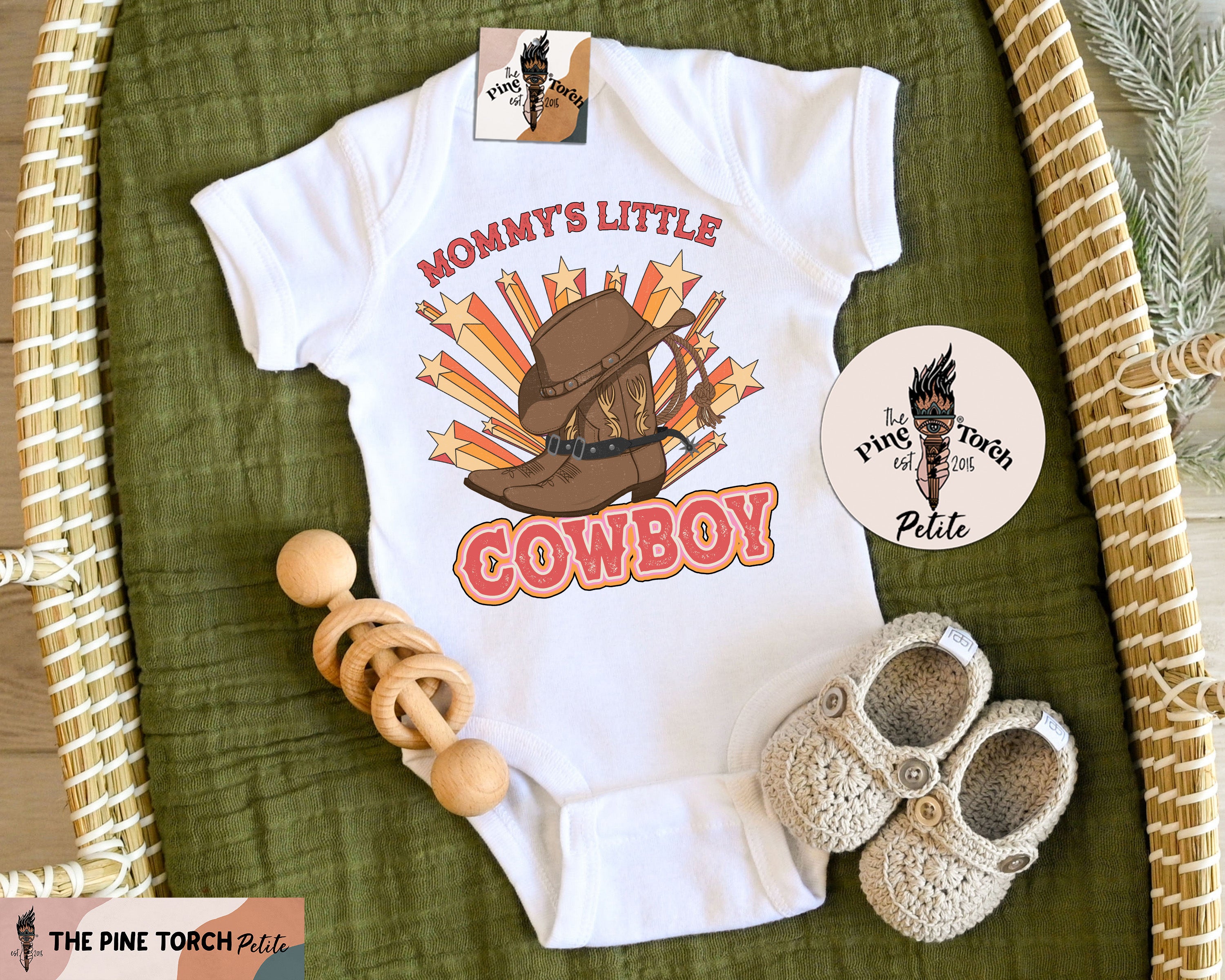« PERSONALIZED COWGIRL » BODYSUIT