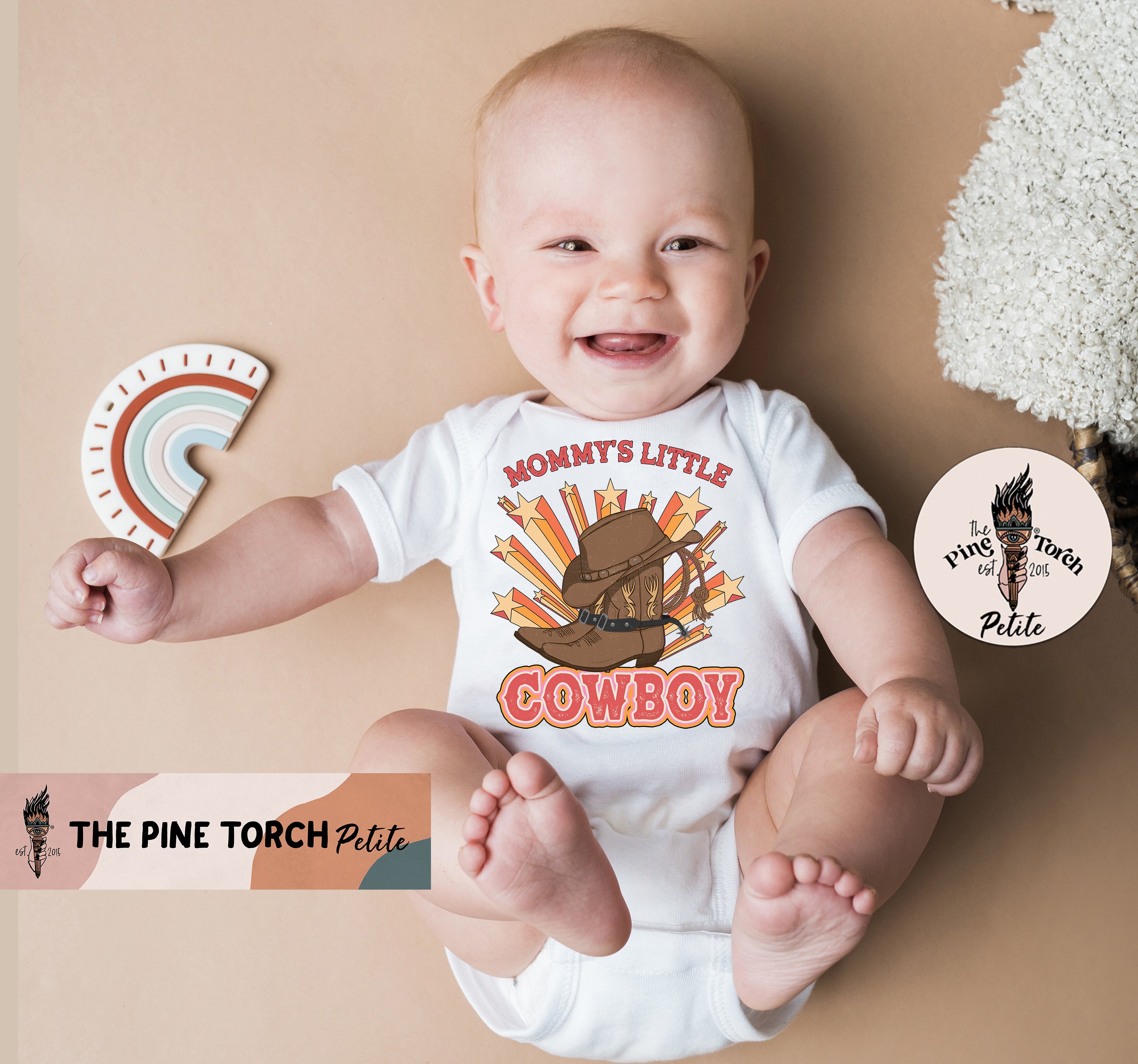 « PERSONALIZED COWGIRL » BODYSUIT
