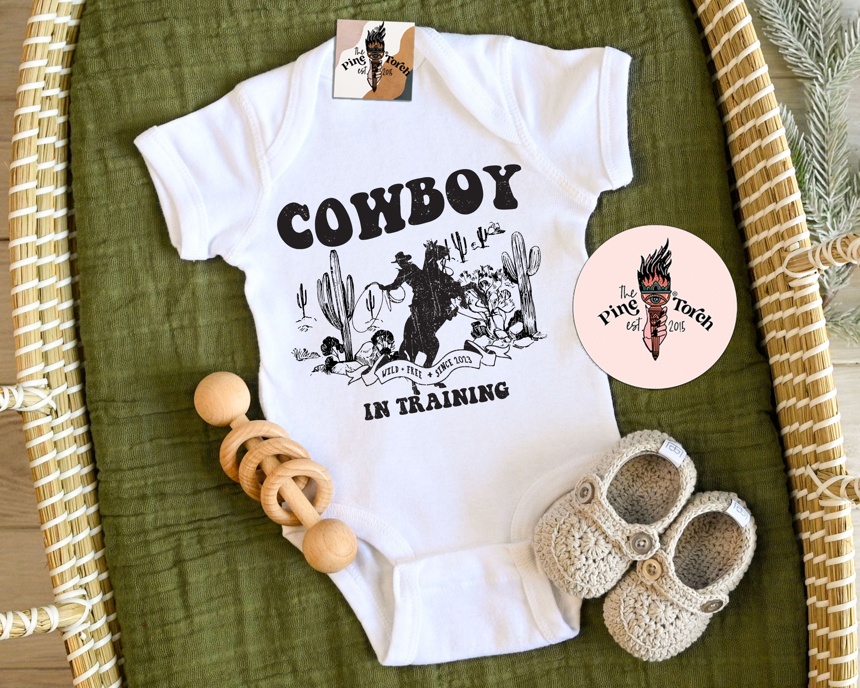 « COWBOY IN TRAINING » BODYSUIT