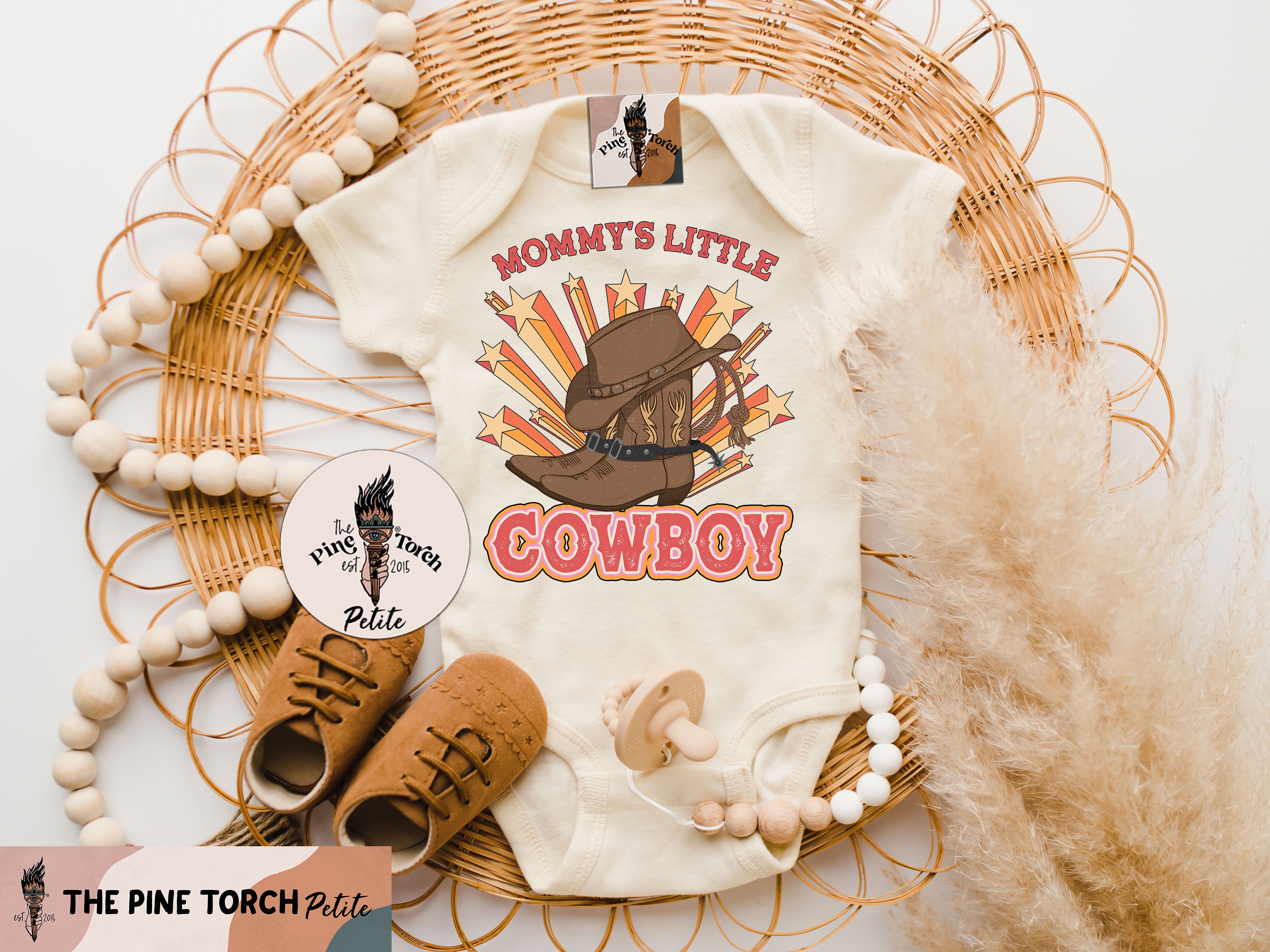 « PERSONALIZED COWGIRL » BODYSUIT