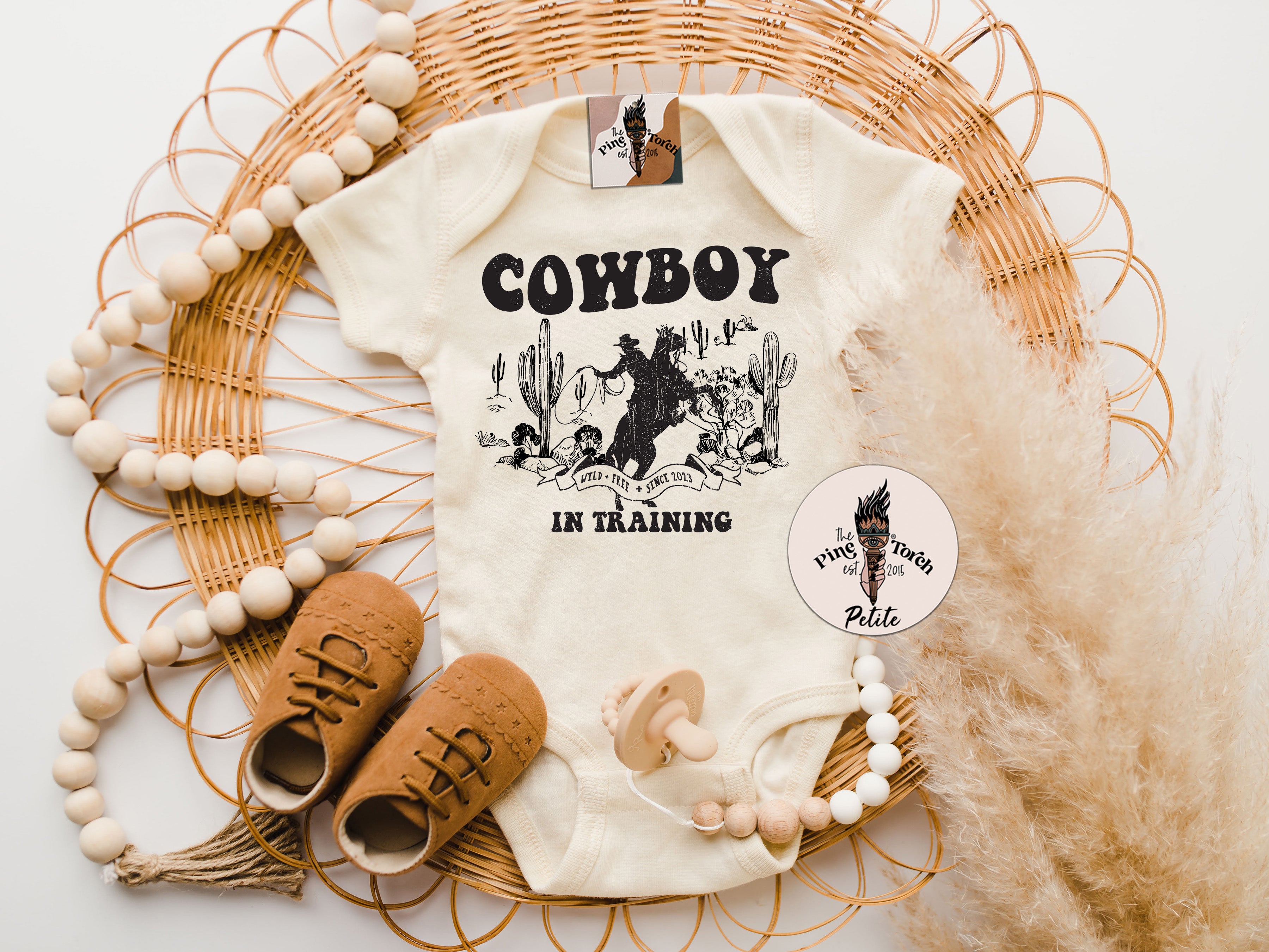 « COWBOY IN TRAINING » BODYSUIT