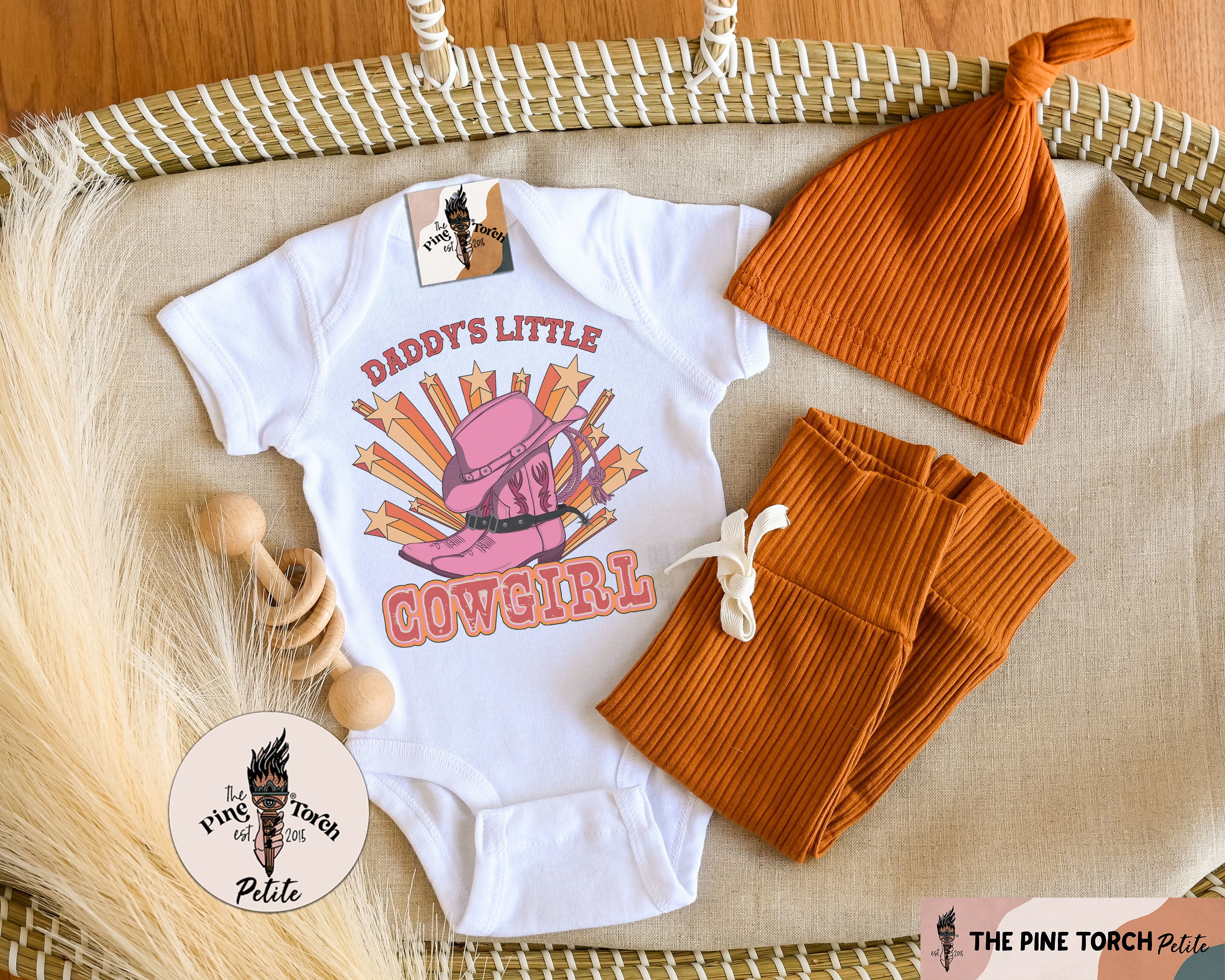 « PERSONALIZED COWGIRL » BODYSUIT