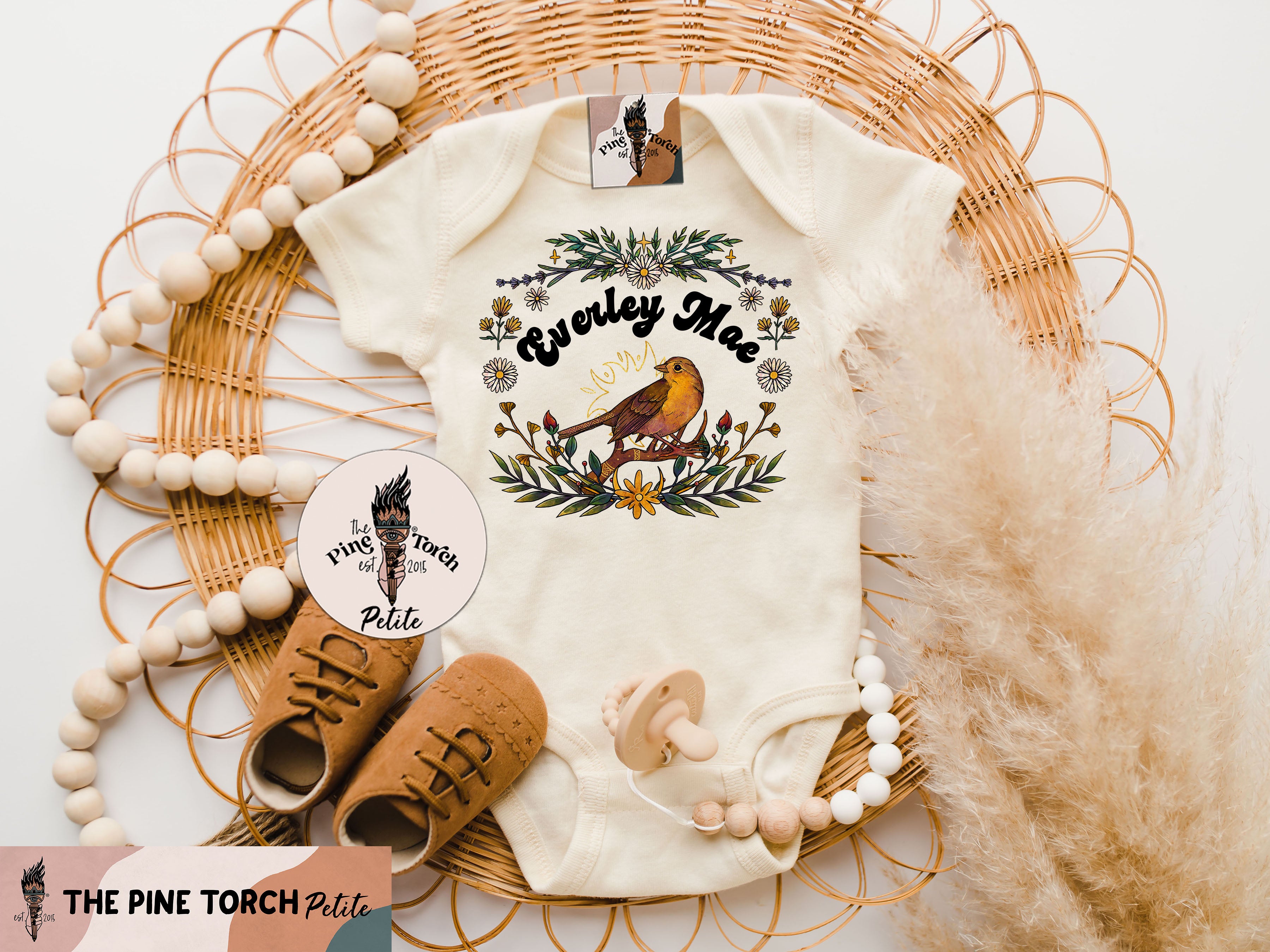 « PERSONALIZED BIRD » BODYSUIT