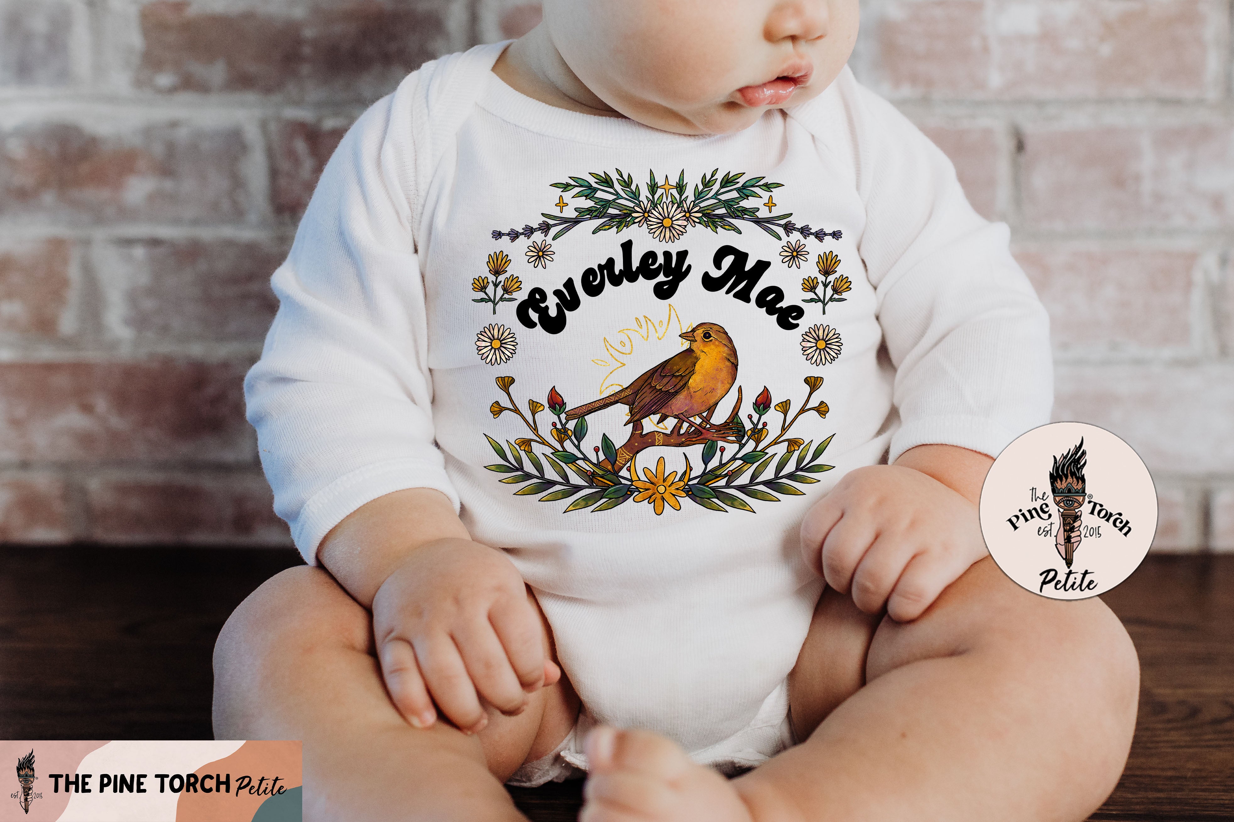 « PERSONALIZED BIRD » BODYSUIT