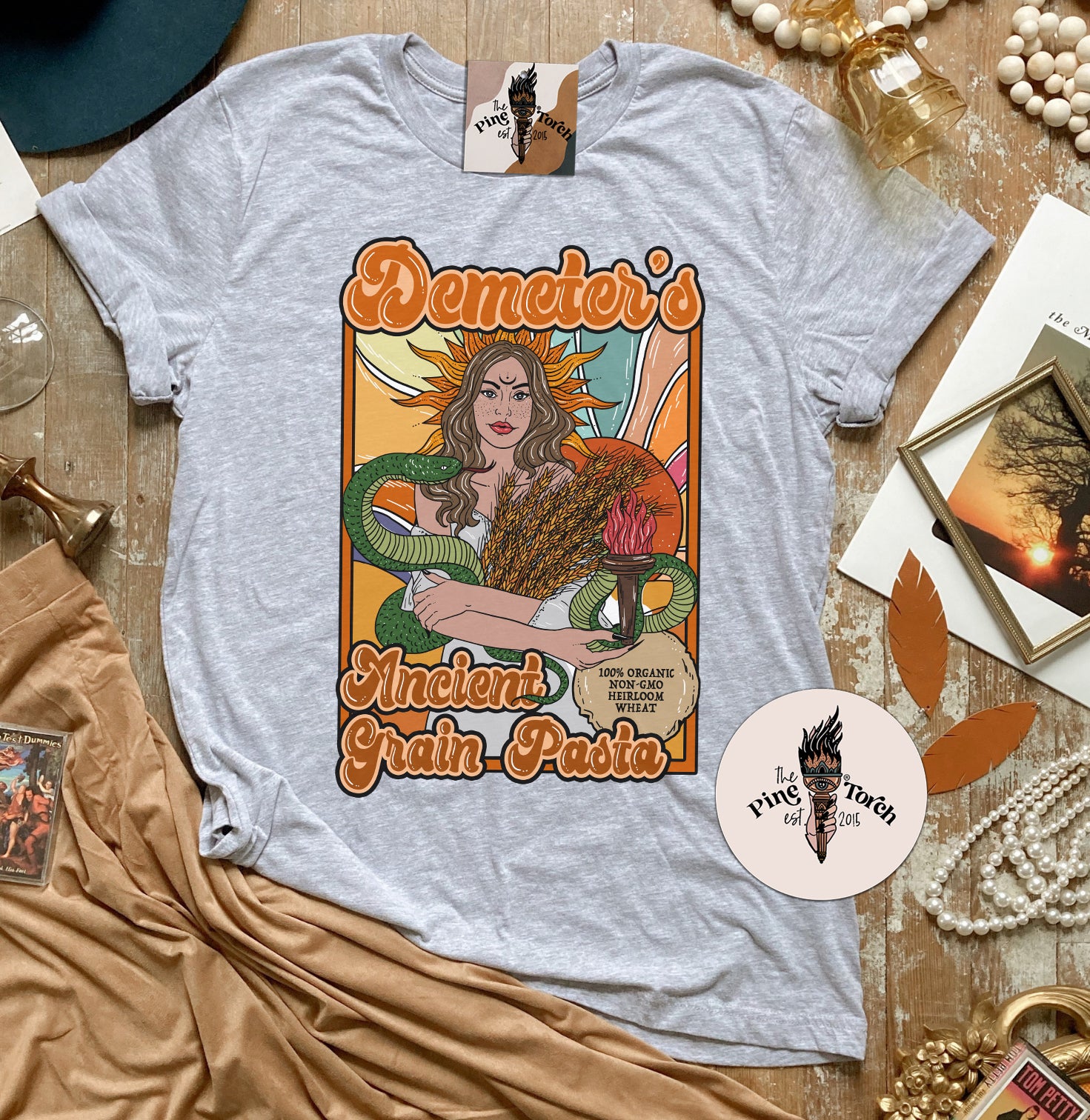 DEMETER'S ANCIENT GRAIN PASTA // UNISEX TEE