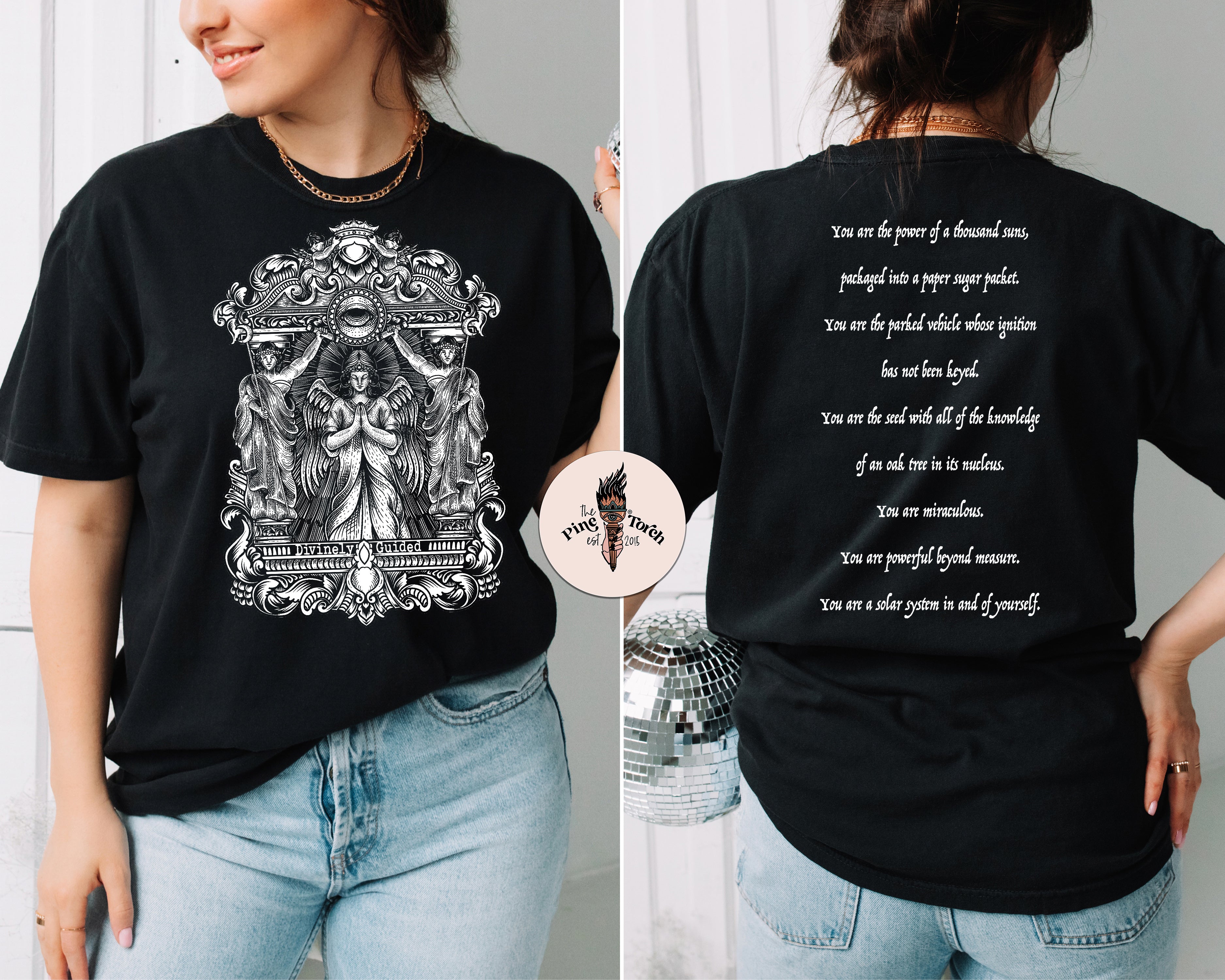 WALKING IN ALIGNMENT // UNISEX TEE