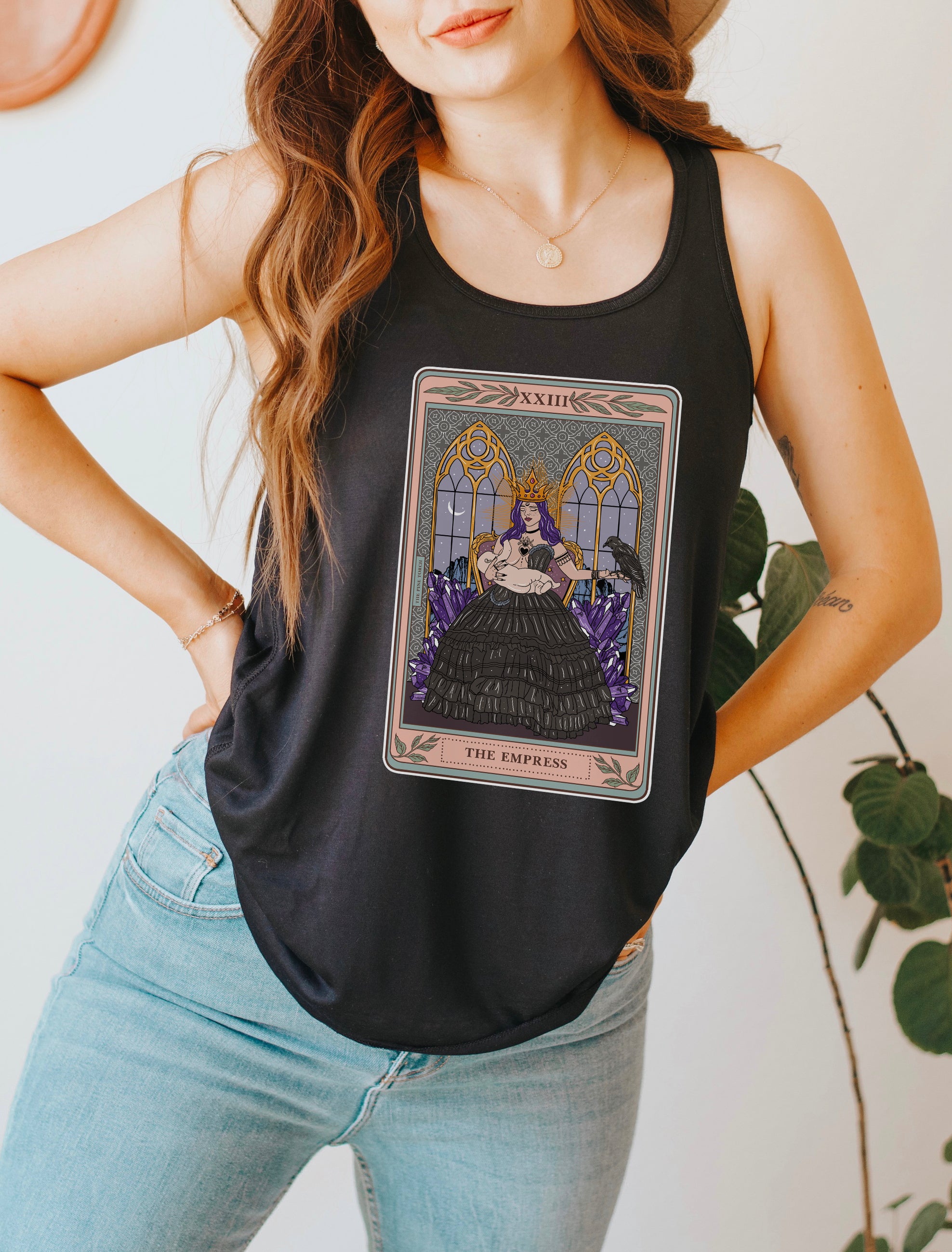 THE EMPRESS // FLOWY RACERBACK TANK