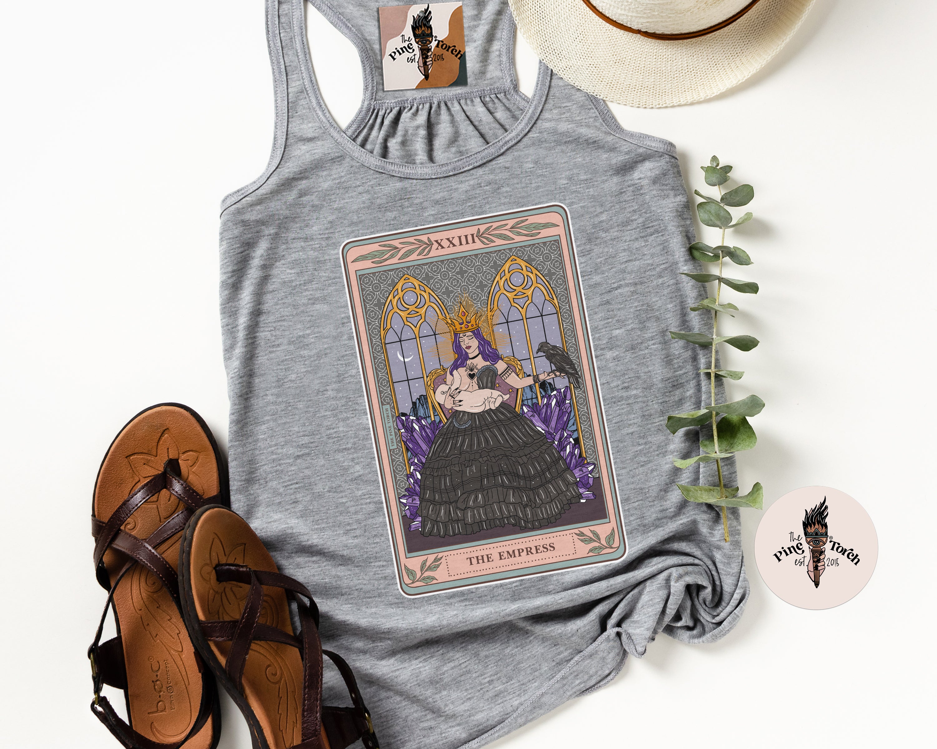 THE EMPRESS // FLOWY RACERBACK TANK