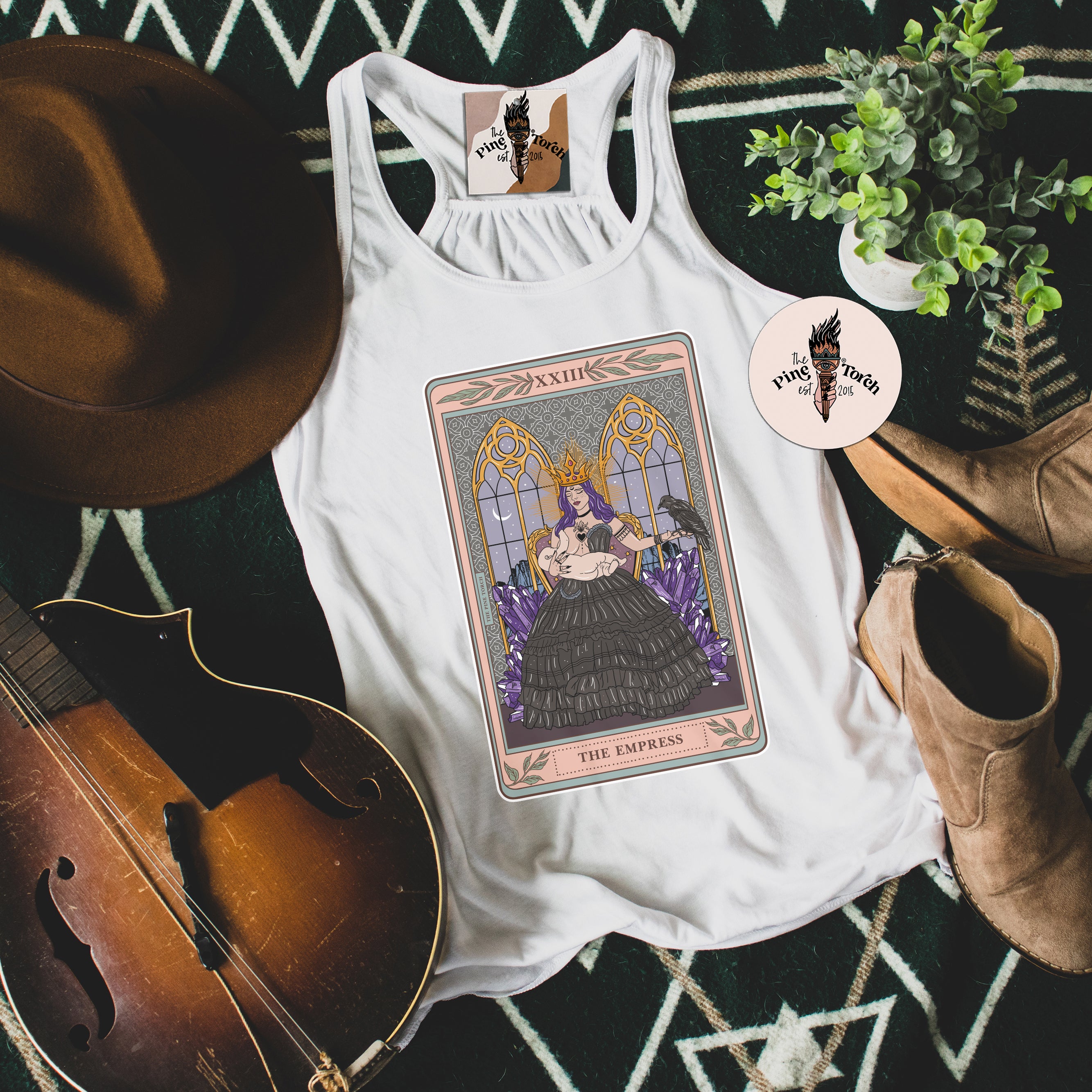 THE EMPRESS // FLOWY RACERBACK TANK