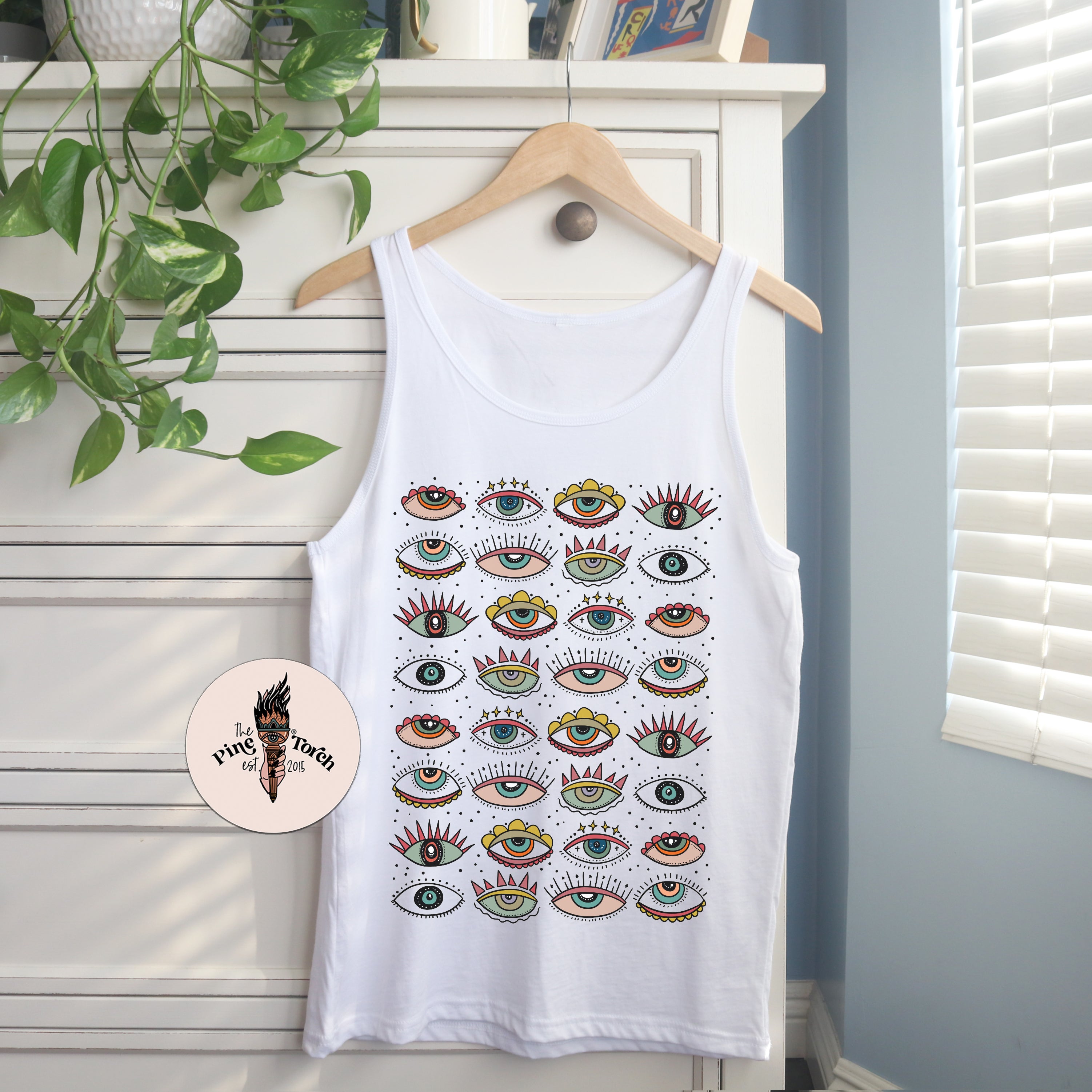 « SLEEP WITH ONE EYE OPEN » UNISEX TANK