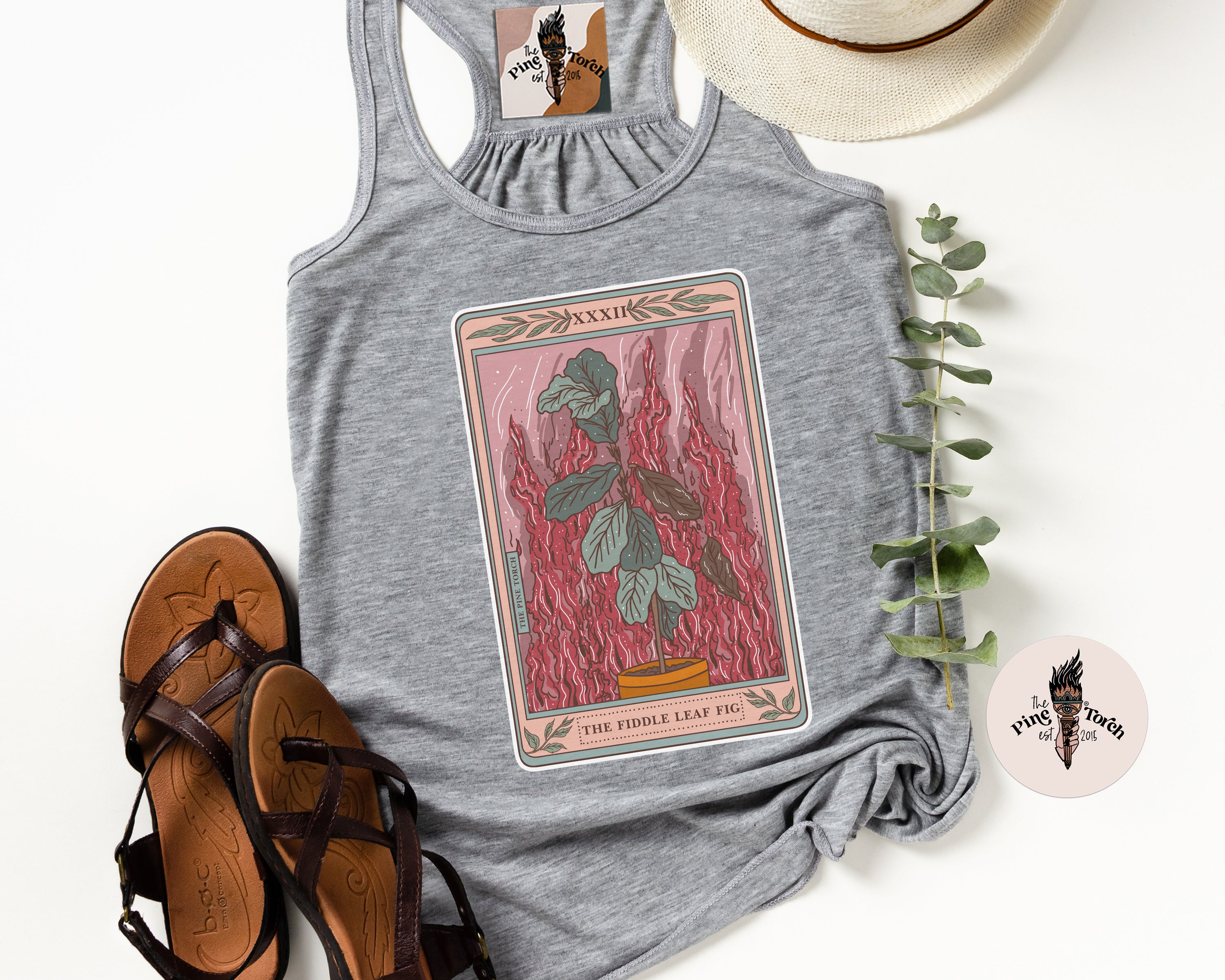 THE FIDDLE LEAF FIG // FLOWY RACERBACK TANK