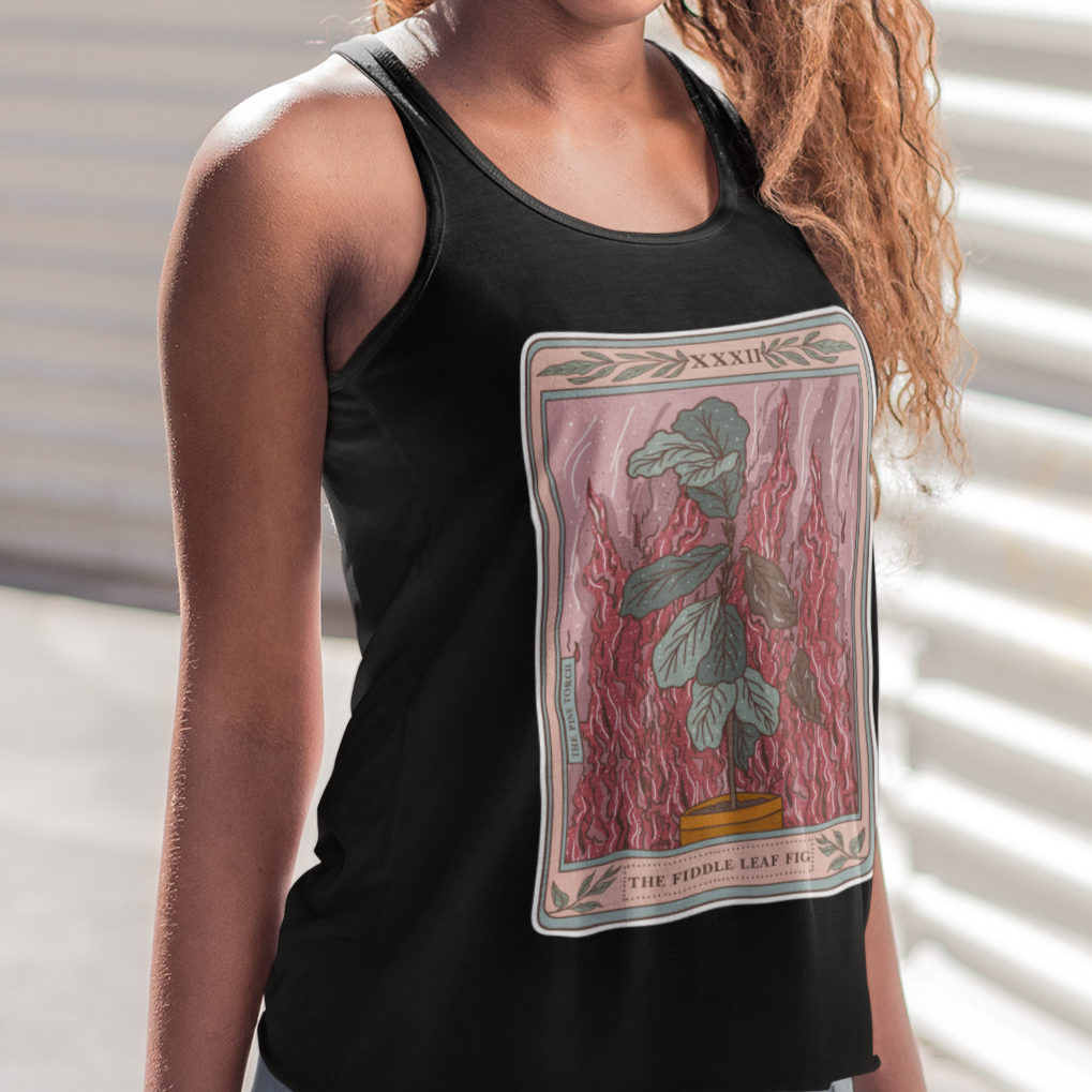 THE FIDDLE LEAF FIG // FLOWY RACERBACK TANK