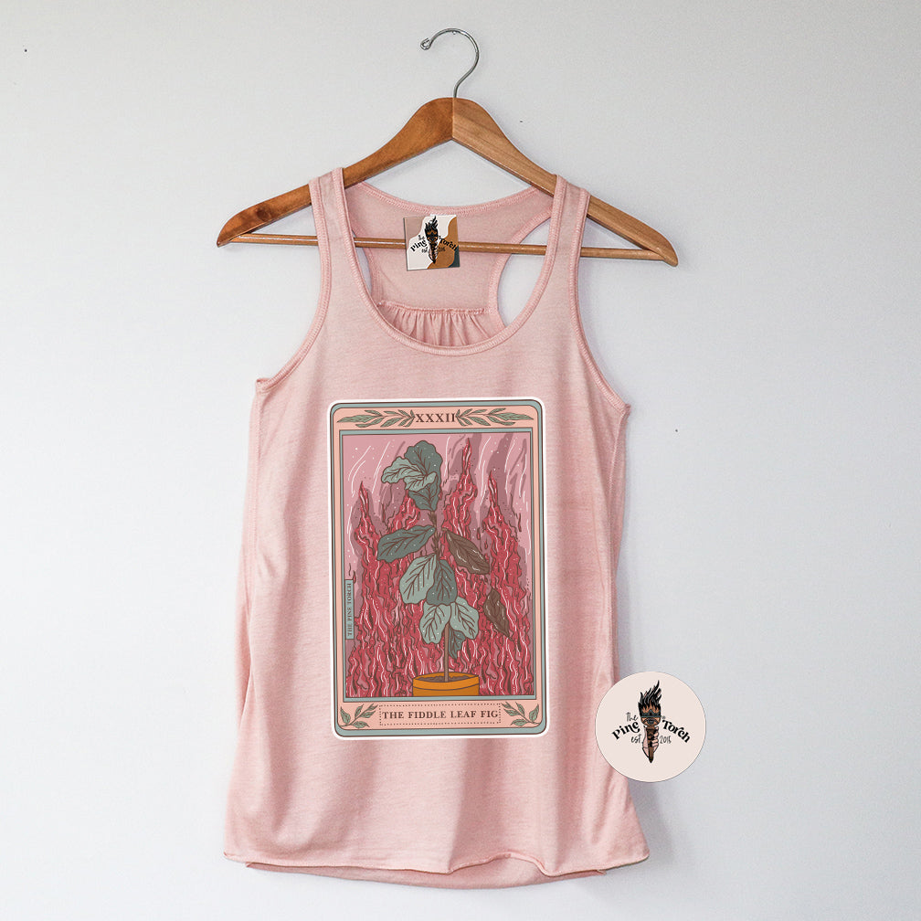 THE FIDDLE LEAF FIG // FLOWY RACERBACK TANK