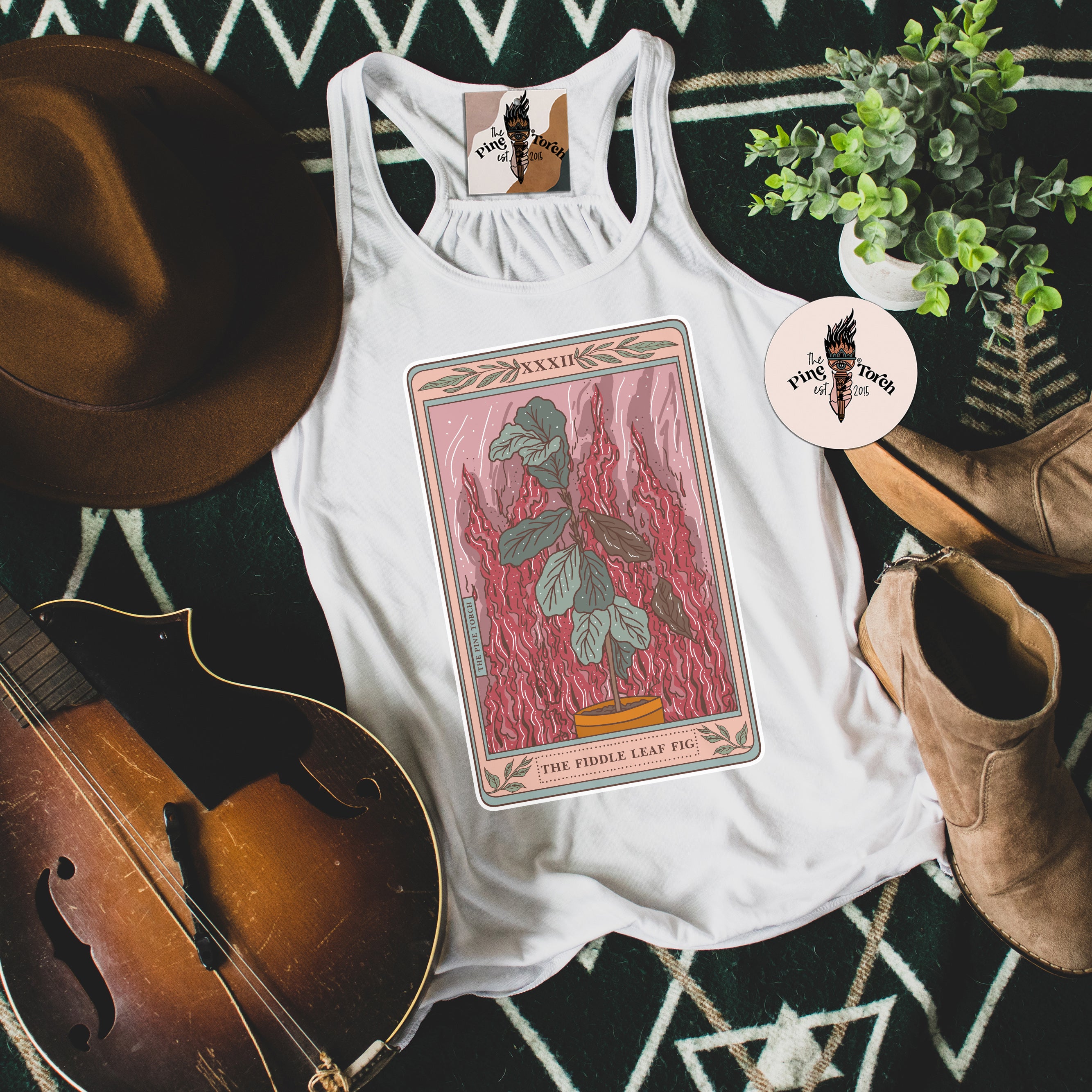THE FIDDLE LEAF FIG // FLOWY RACERBACK TANK
