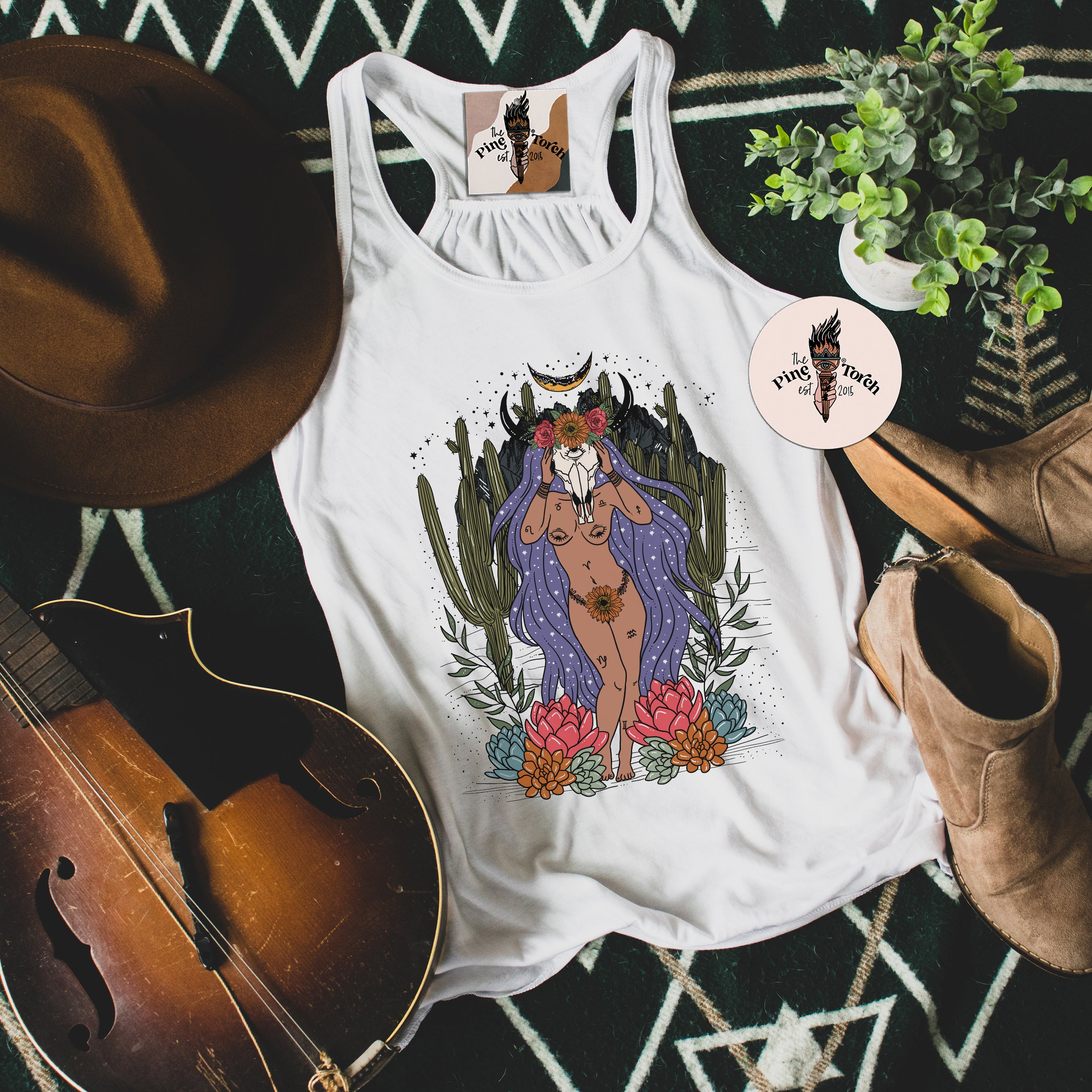 FINDING MY WAY BACK HOME // FLOWY RACERBACK TANK