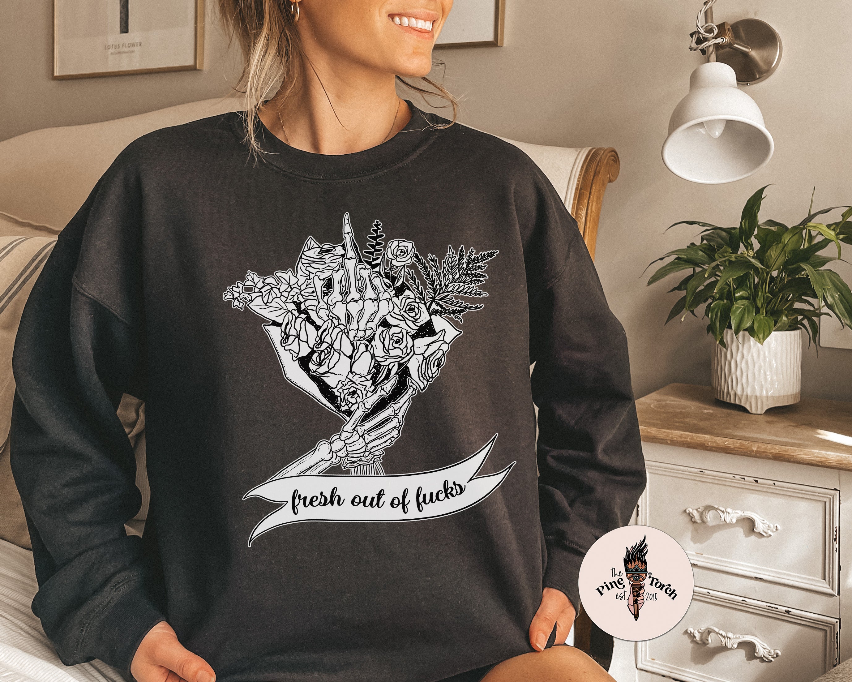 FRESH OUT OF FUCKS // UNISEX PULLOVER