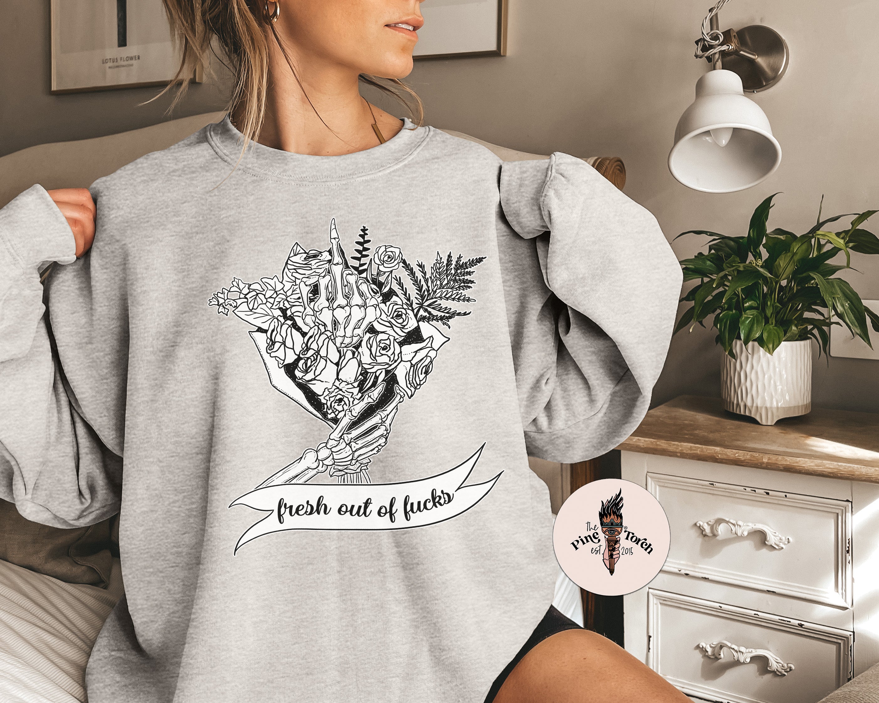 FRESH OUT OF FUCKS // UNISEX PULLOVER