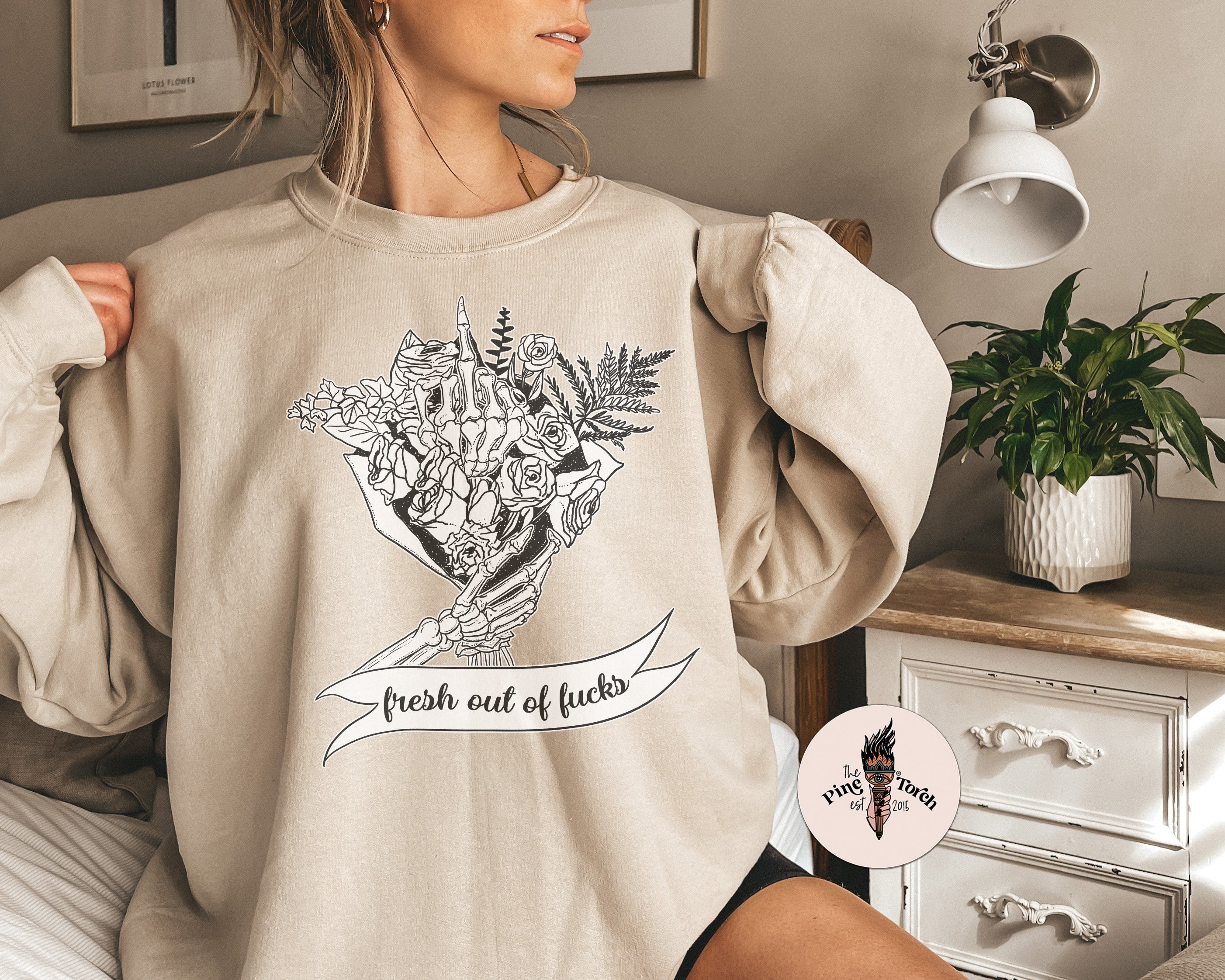 FRESH OUT OF FUCKS // UNISEX PULLOVER