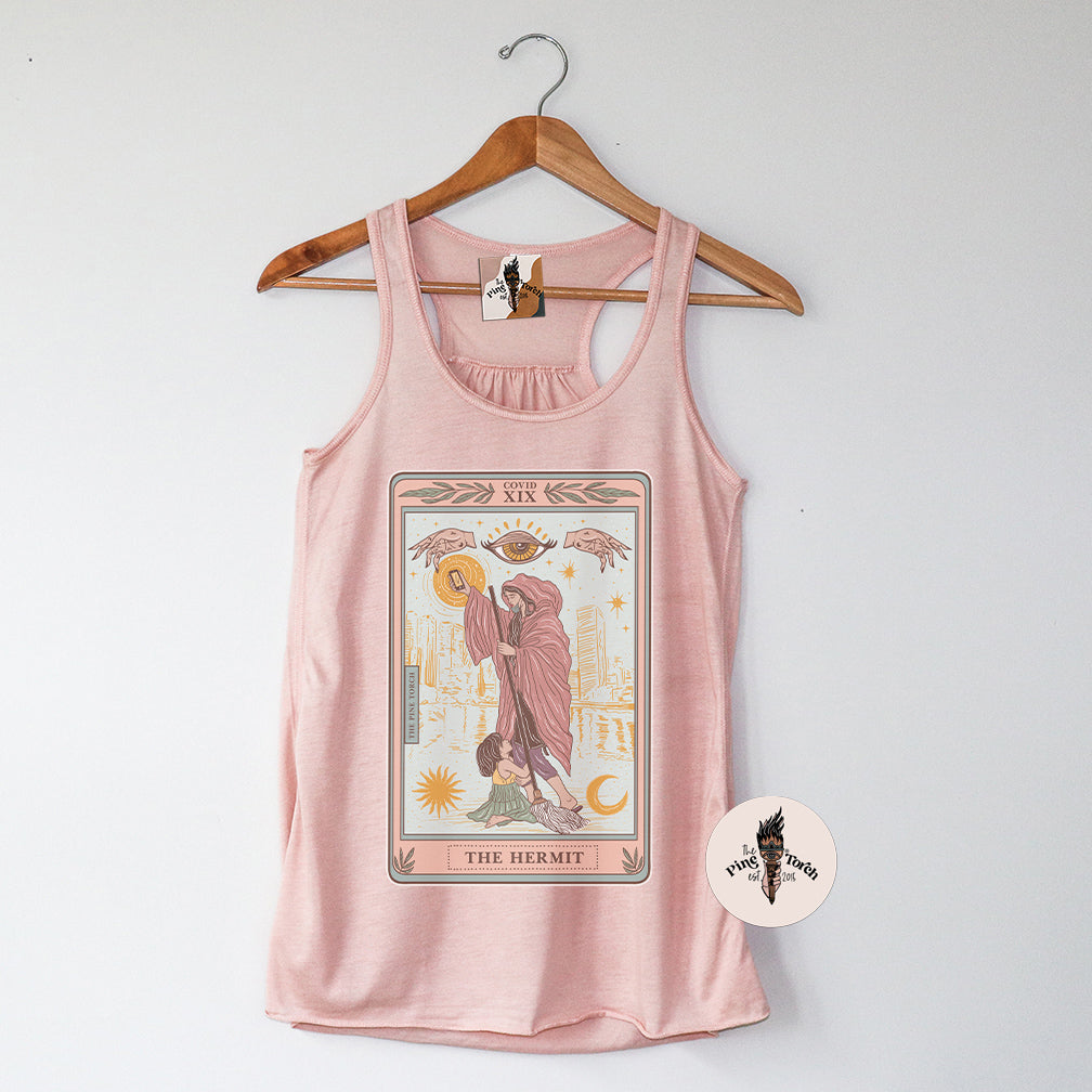 THE HERMIT // FLOWY RACERBACK TANK