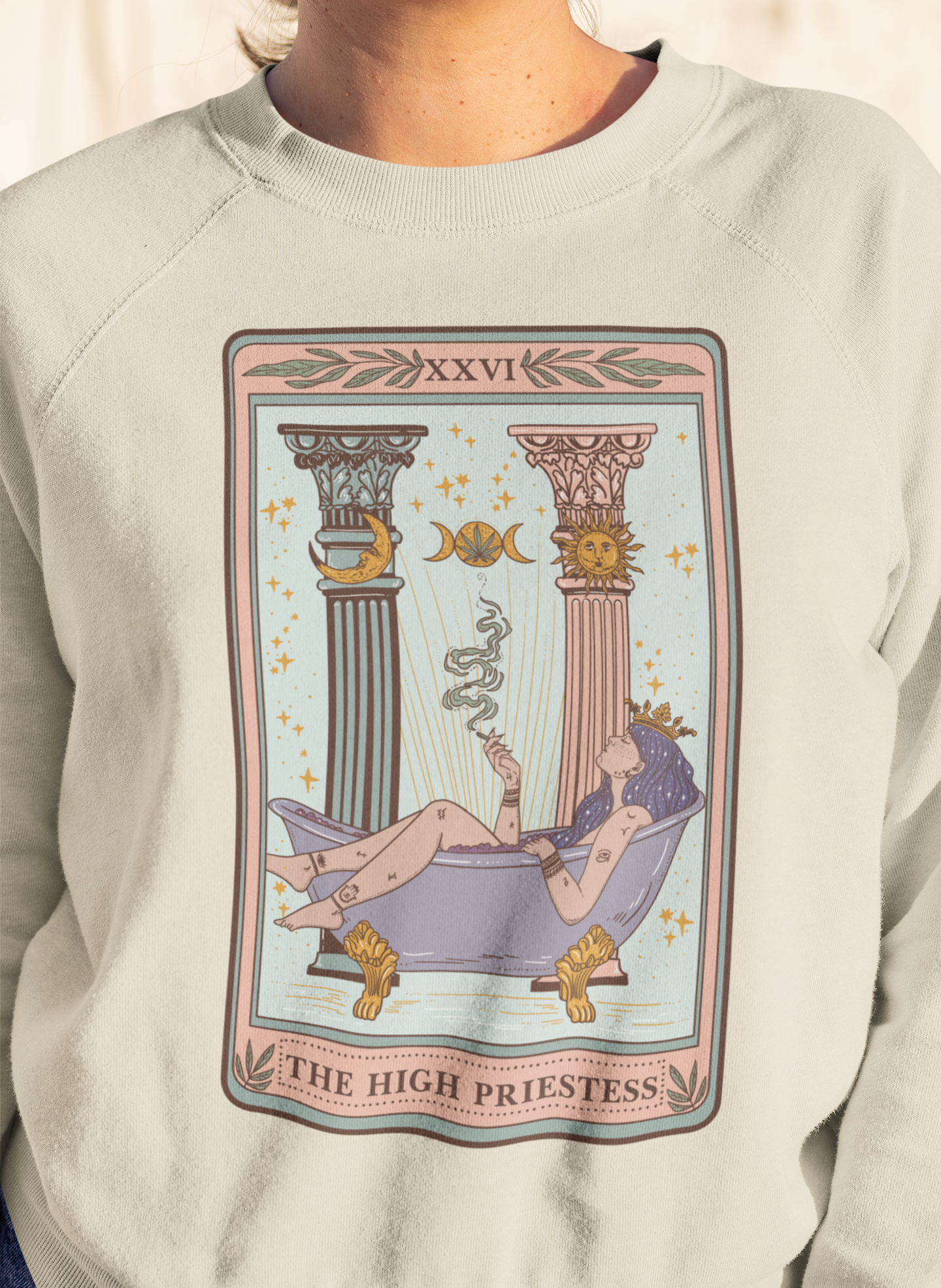 THE HIGH PRIESTESS // UNISEX PULLOVER